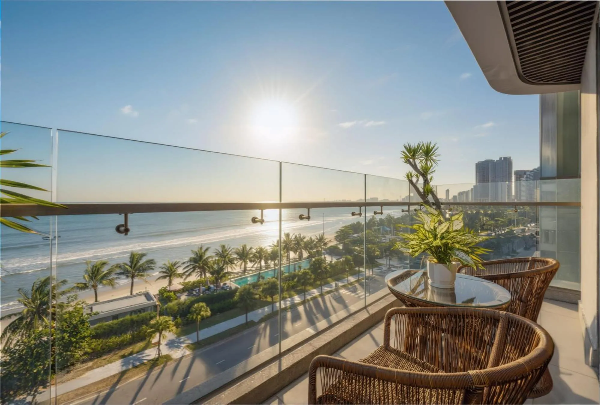 Balcony/Terrace in Peninsula Hotel Danang