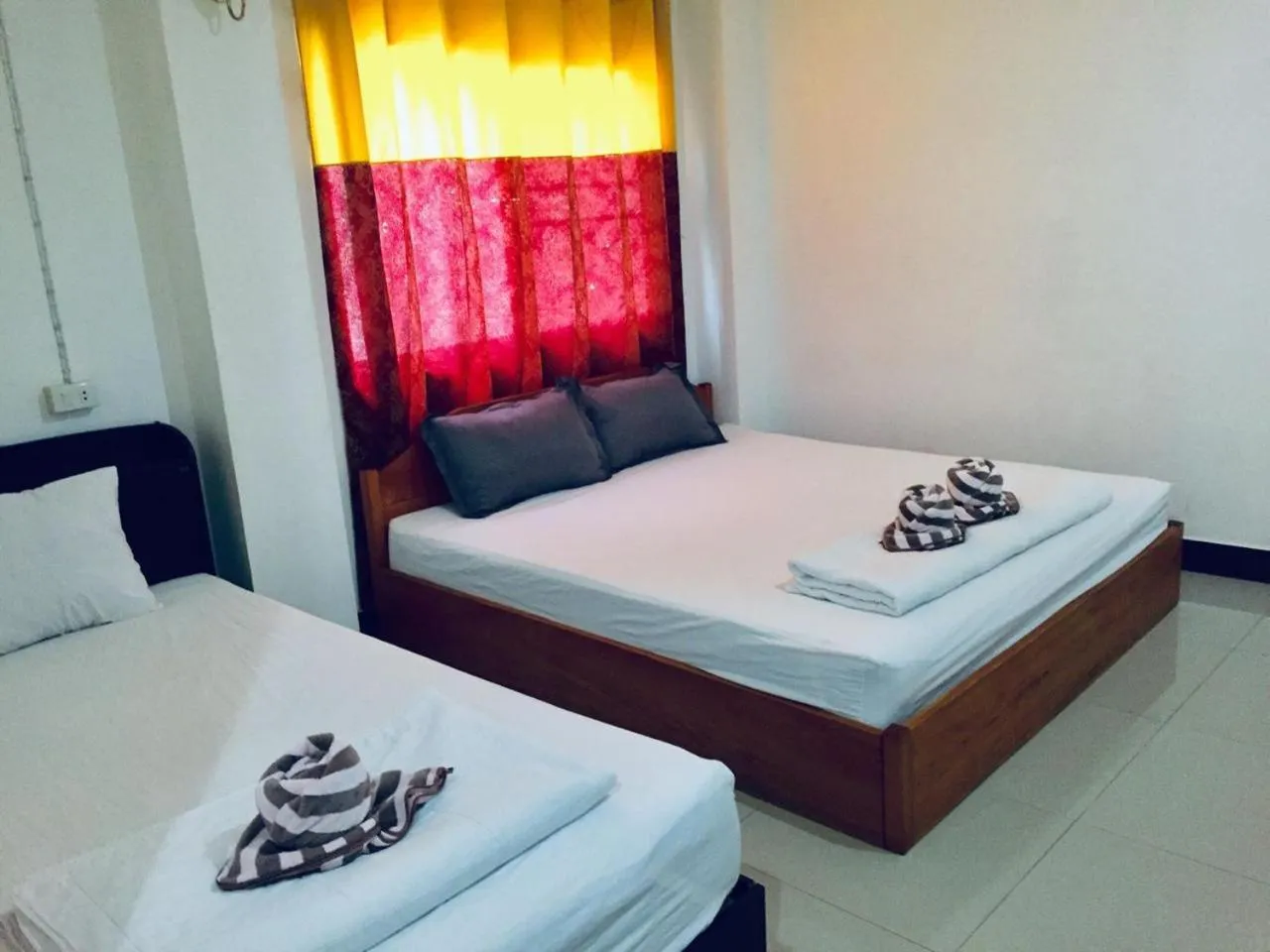 Bed in Hom pho guesthouse