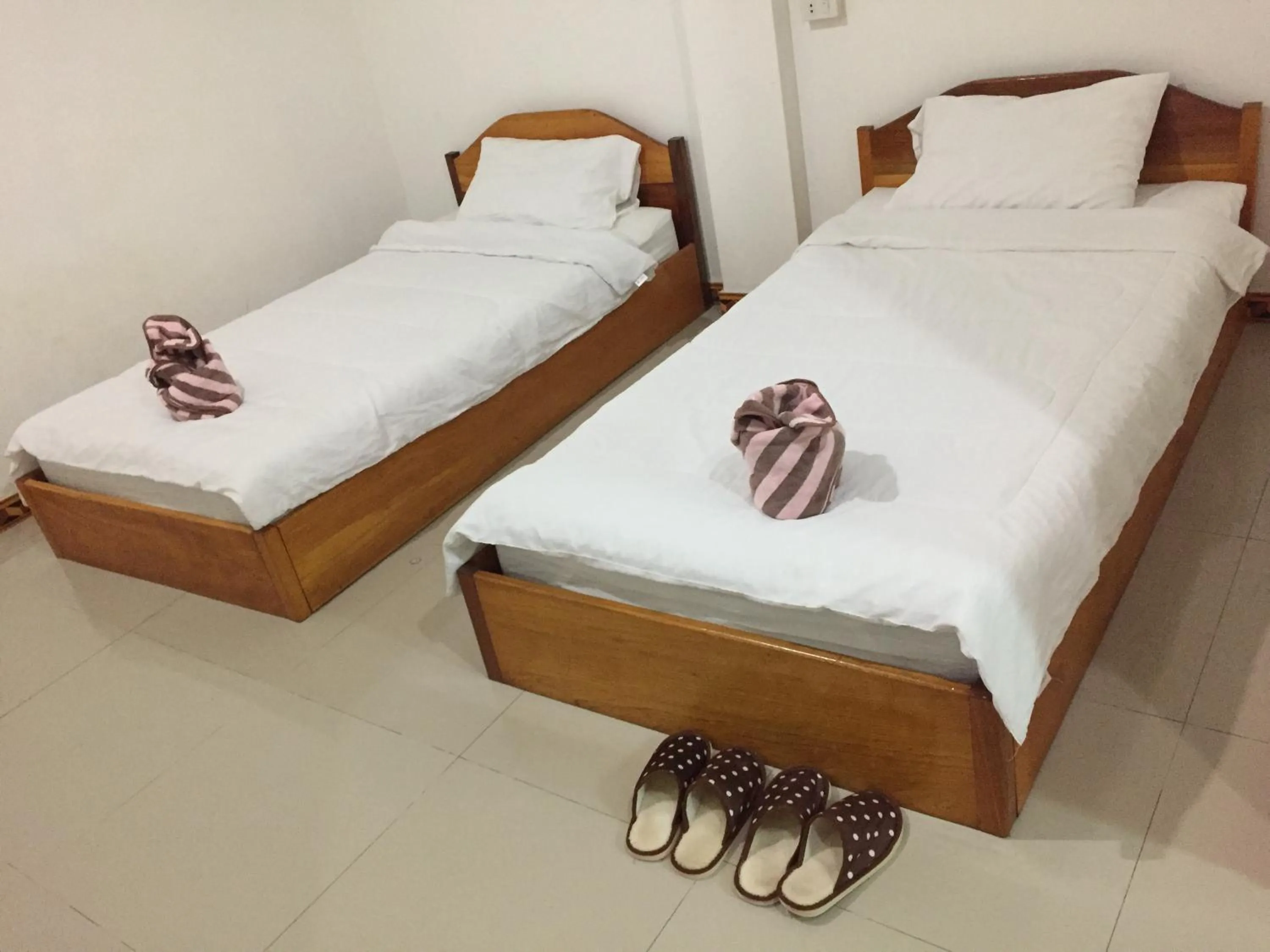 Bed in Hom pho guesthouse