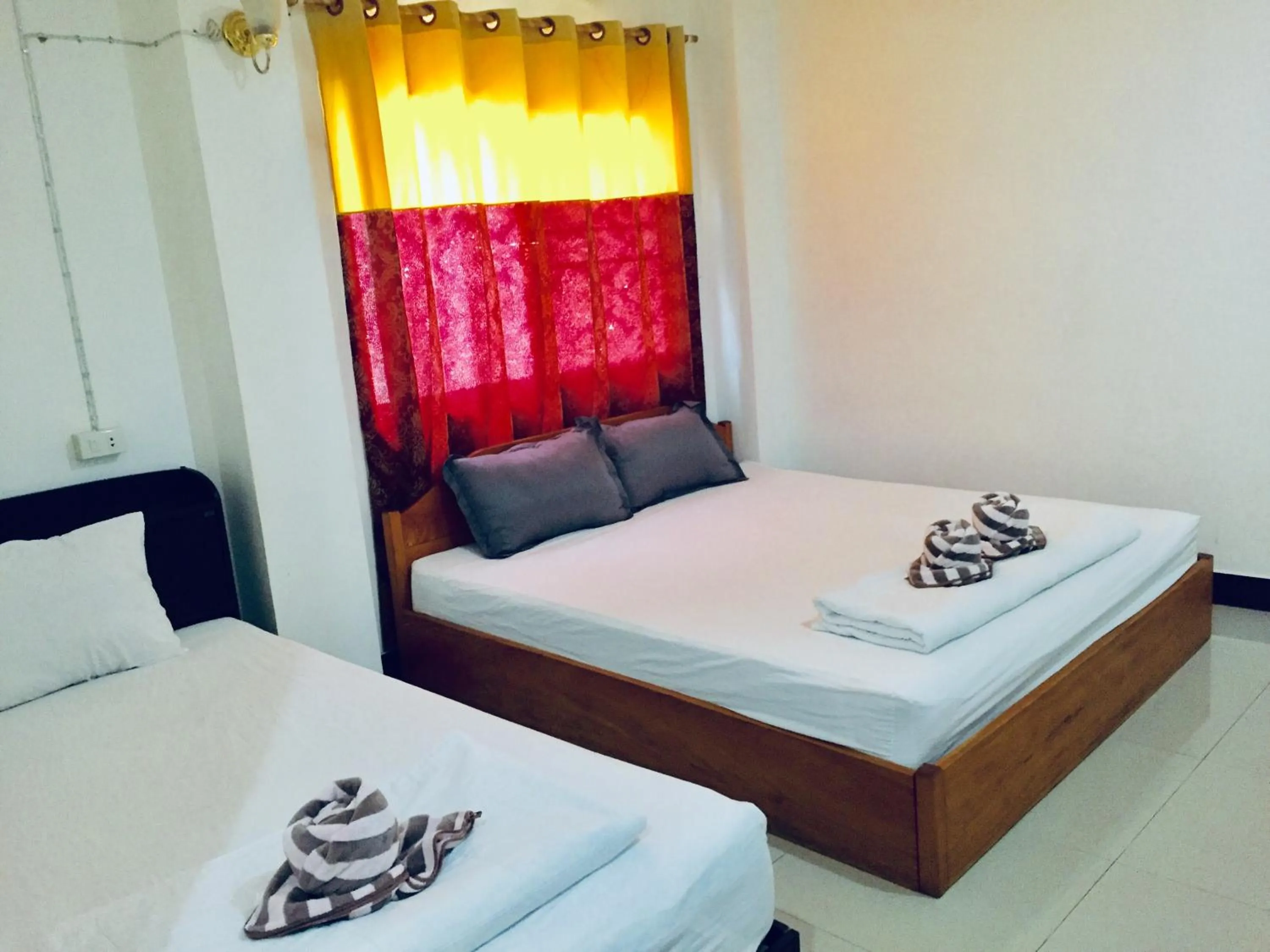 Bed in Hom pho guesthouse