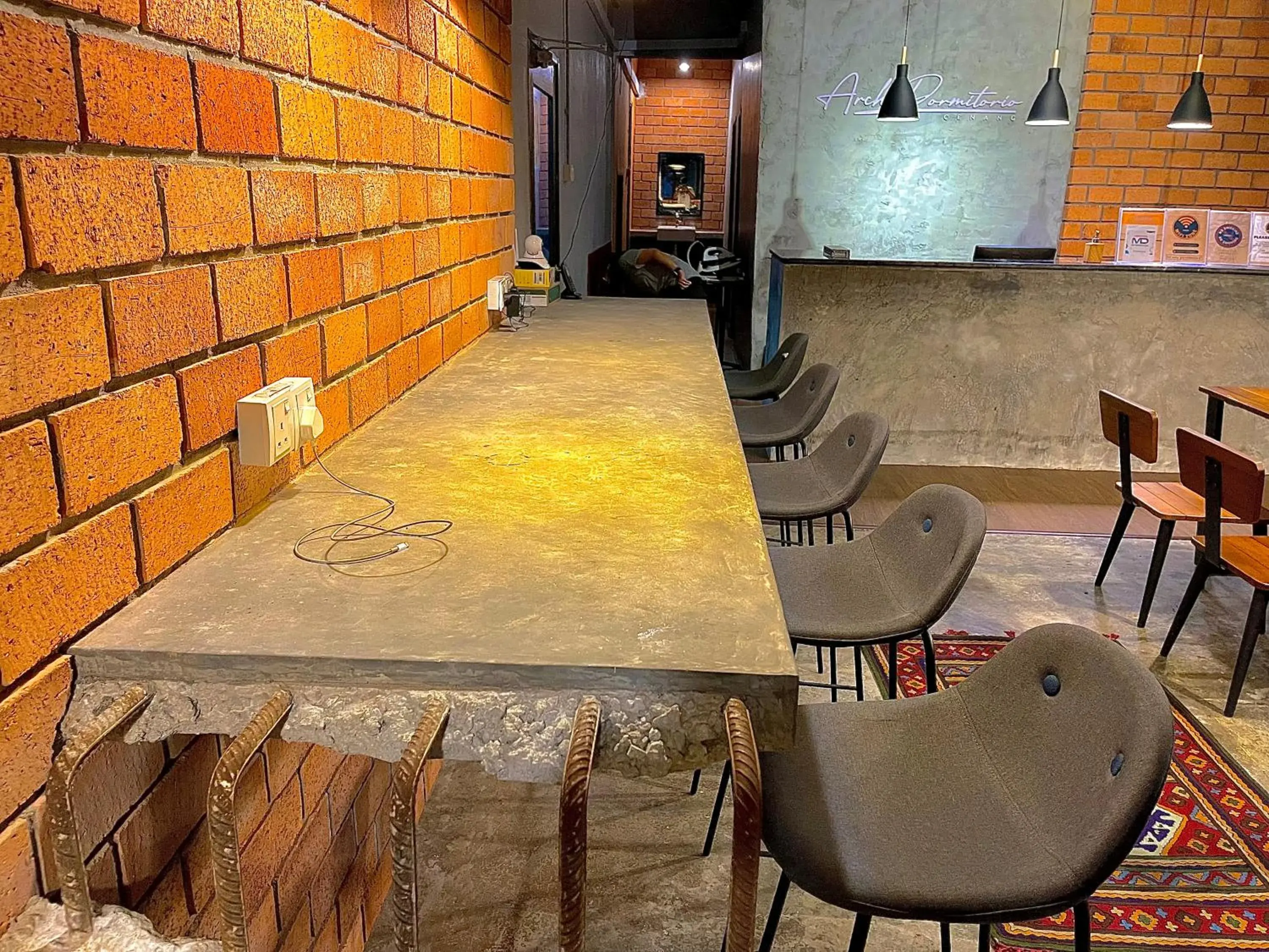 Living room in Arch Dormitorio Cenang Living room in Arch Dormitorio Cenang