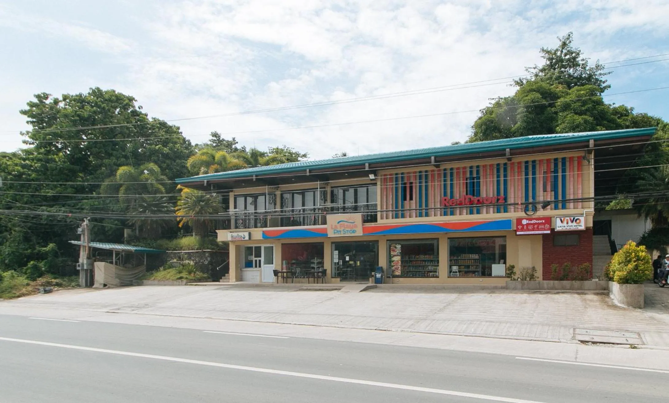 Property building in RedDoorz at Laiya Vivo Hotel Batangas