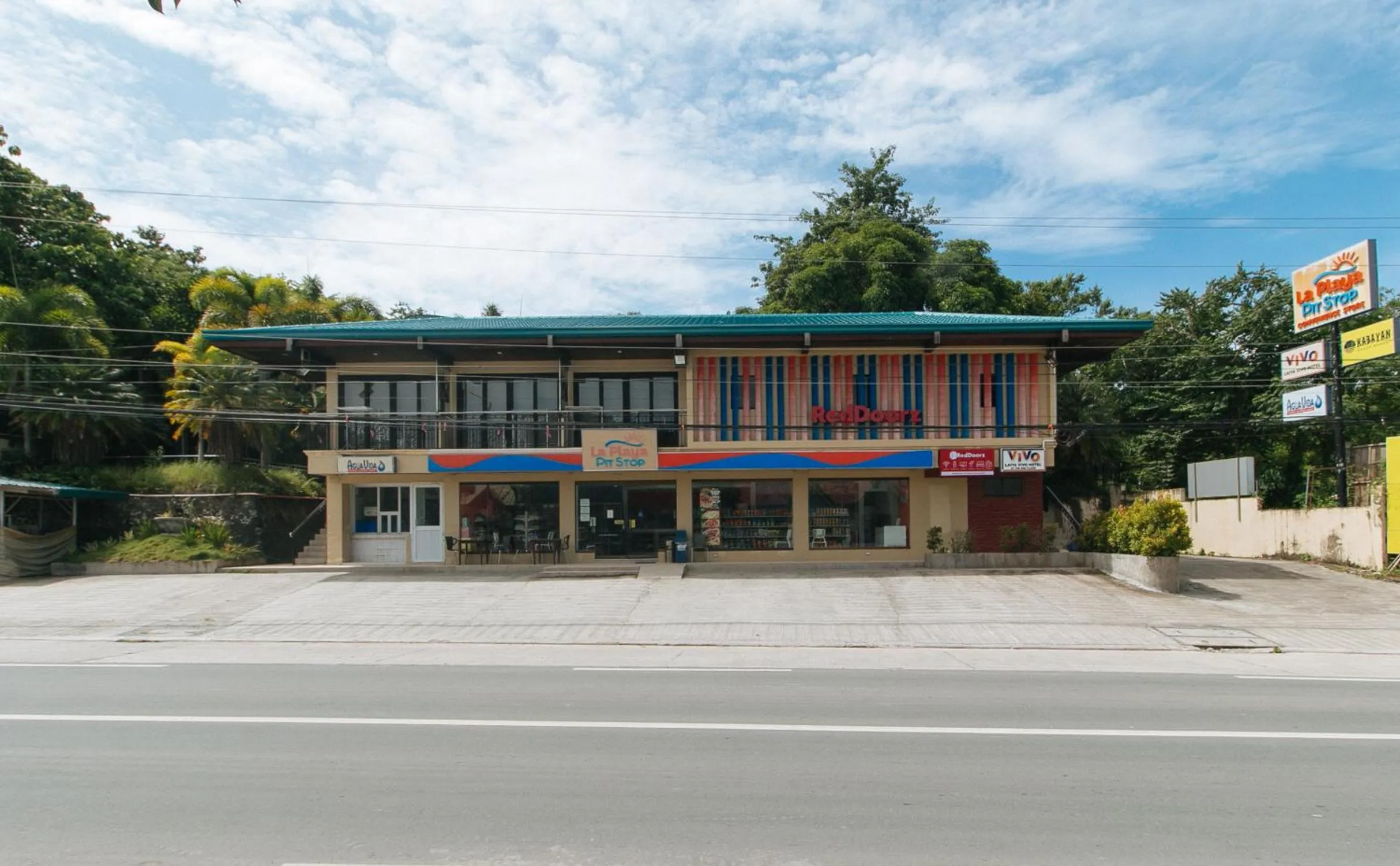 Property building in RedDoorz at Laiya Vivo Hotel Batangas