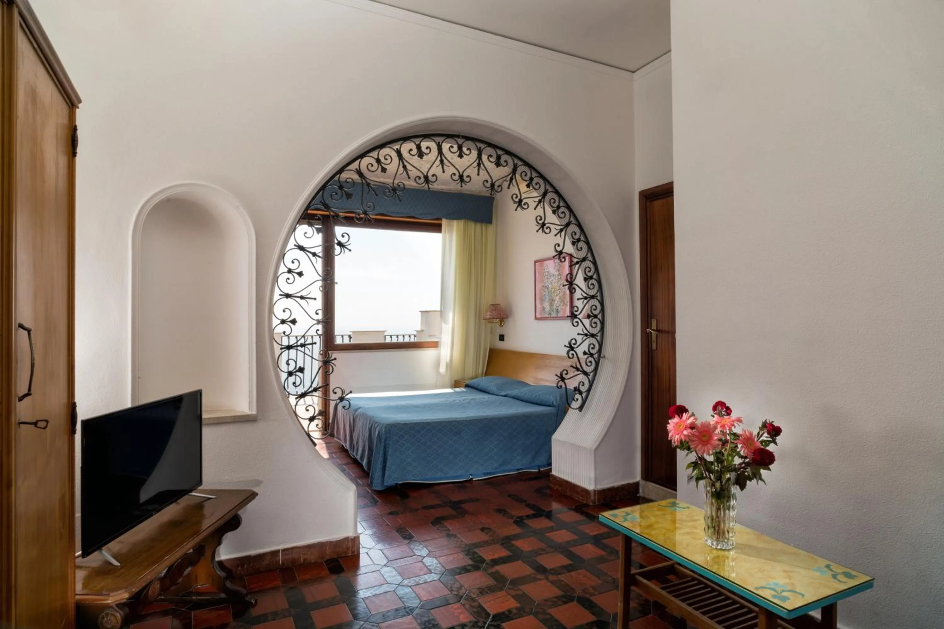 Bed in Hotel Vello d'Oro