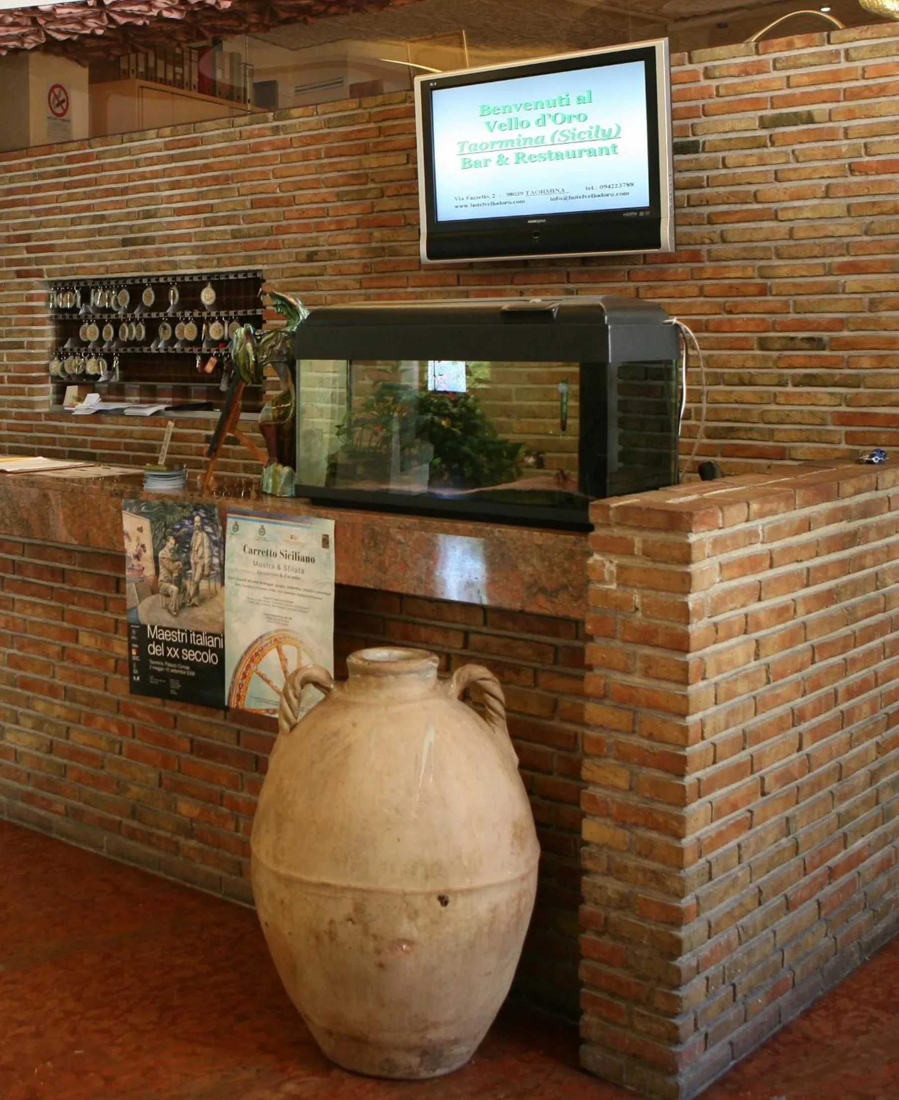 Lobby or reception in Hotel Vello d'Oro