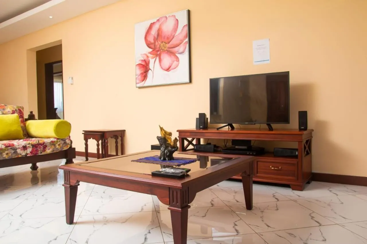Living room in Lux Suites Le Royal Apartments Nyali