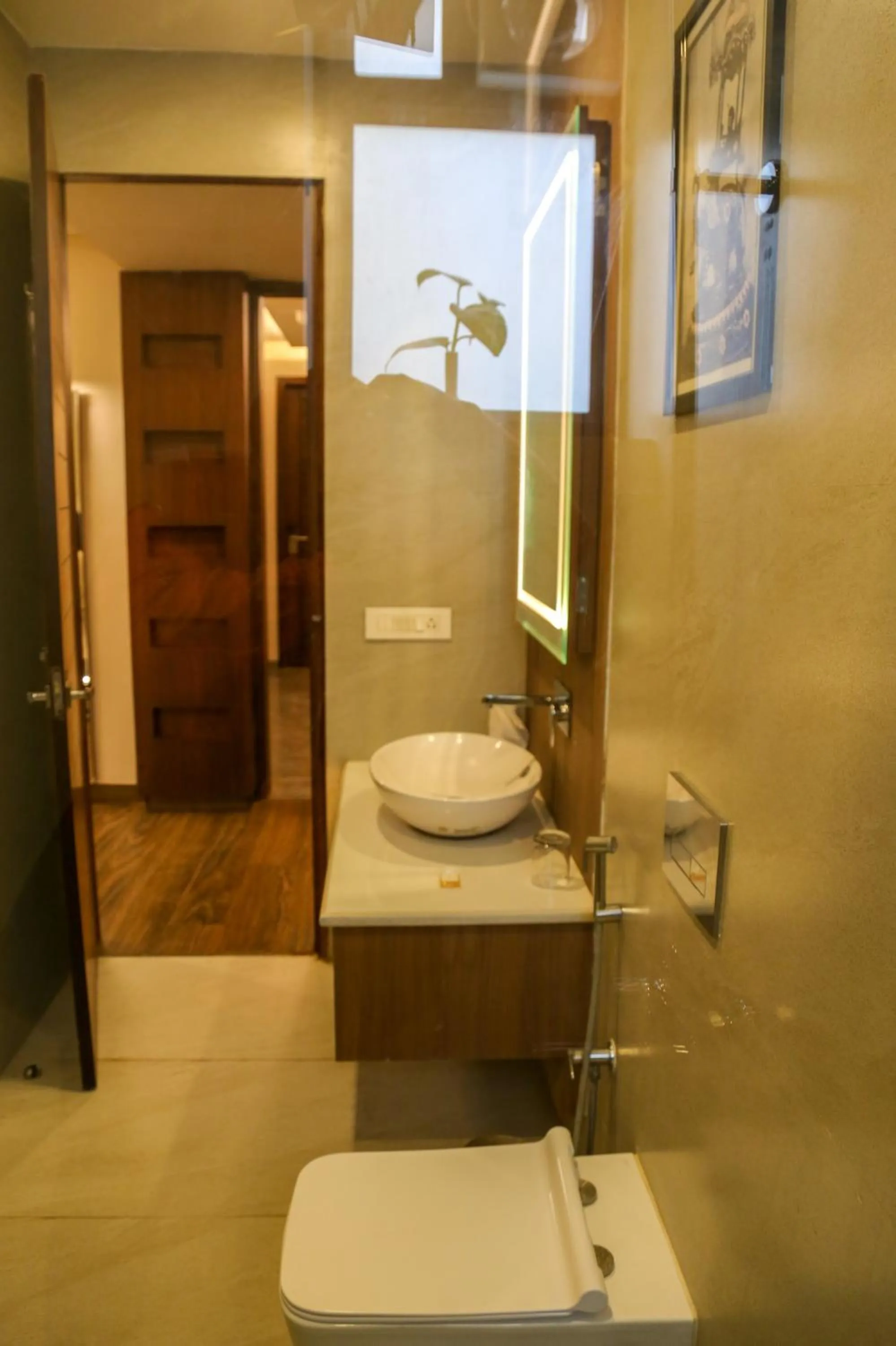 Bathroom in Four Leaf Hotel - Sapphire Blue, Varanasi