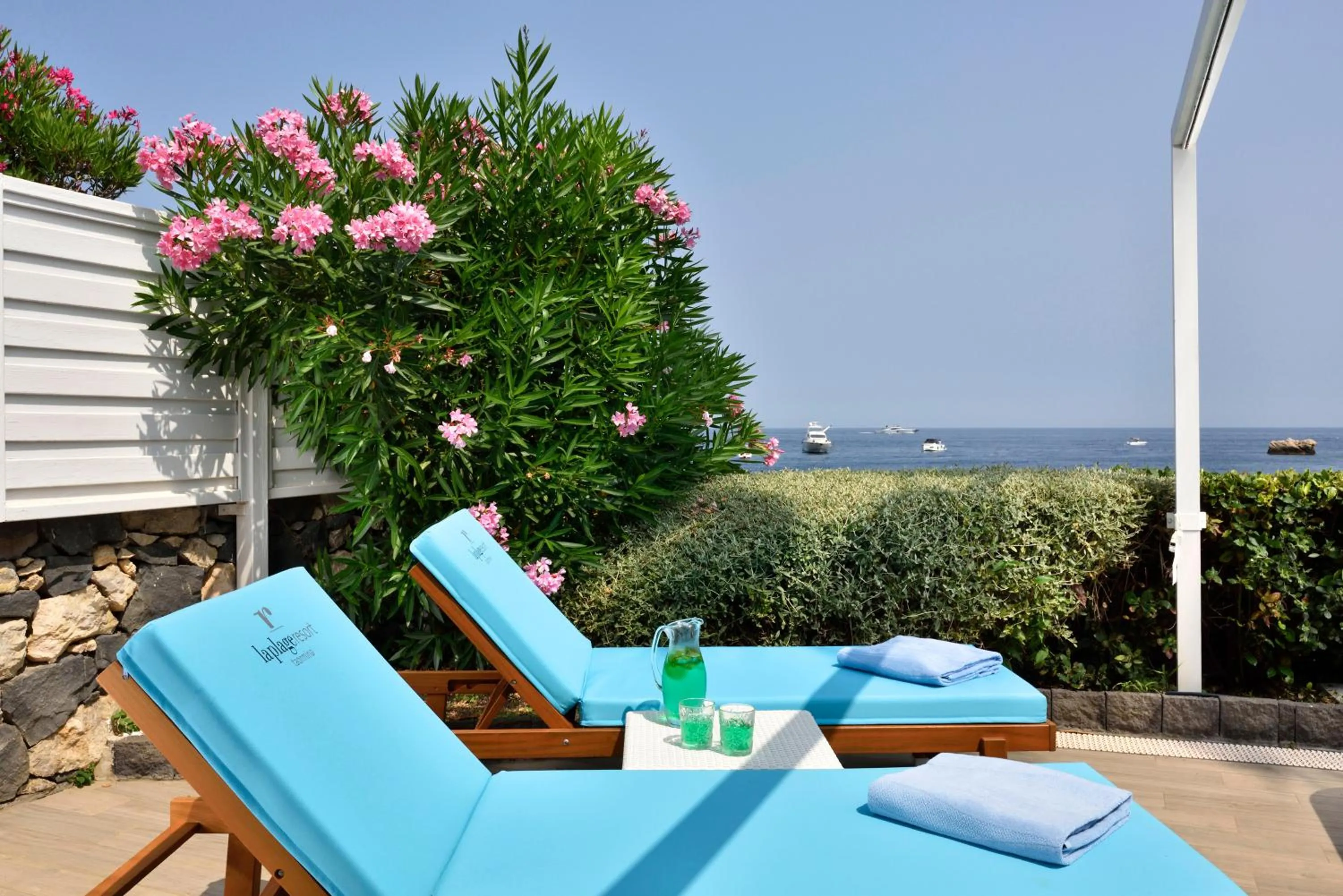 Patio in La Plage Resort