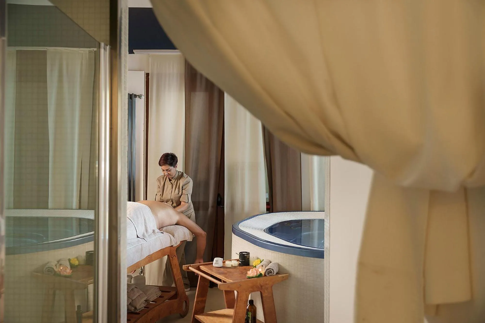 Spa and wellness centre/facilities in La Plage Resort