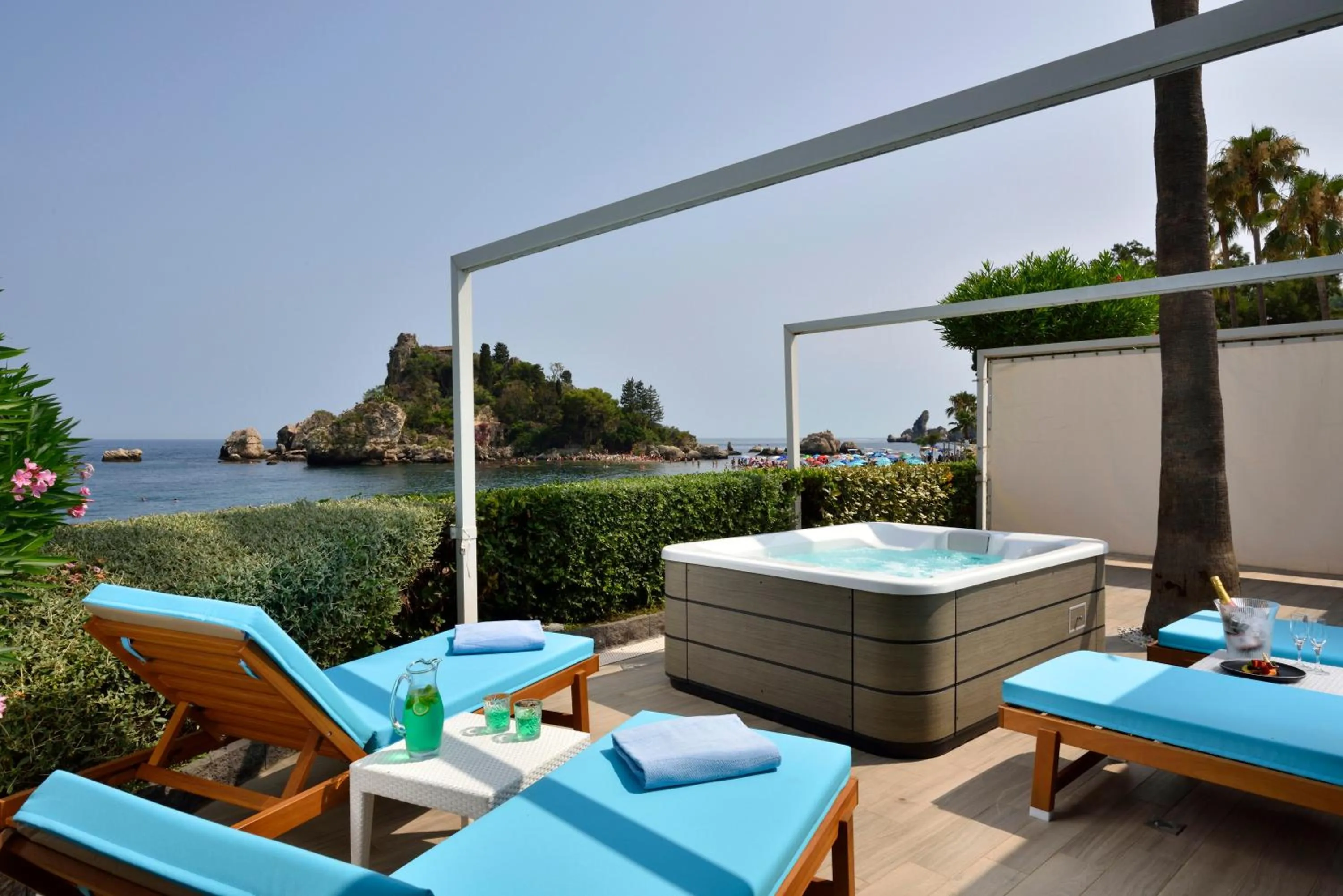 Patio in La Plage Resort