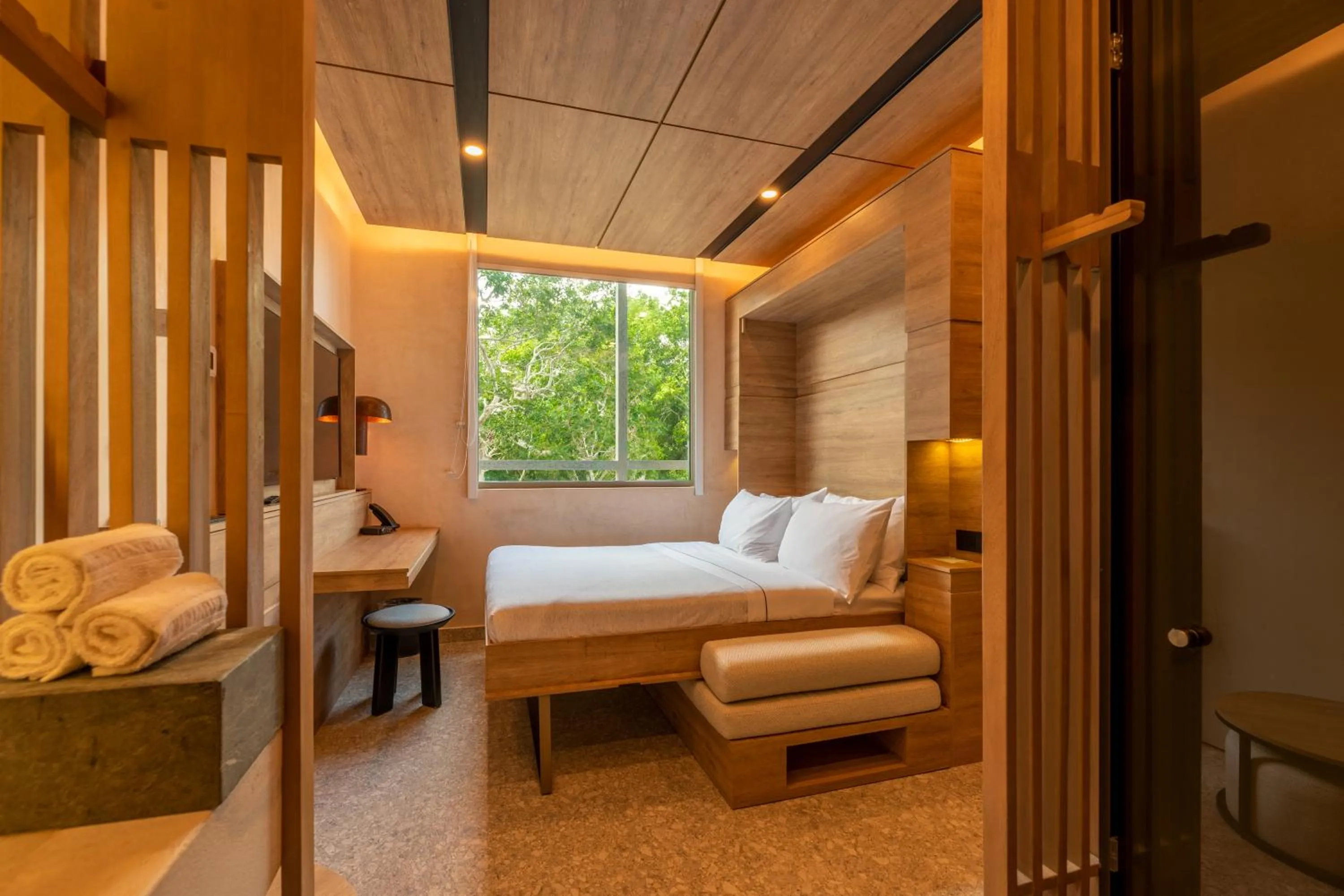 Bed in Motto By Hilton Tulum