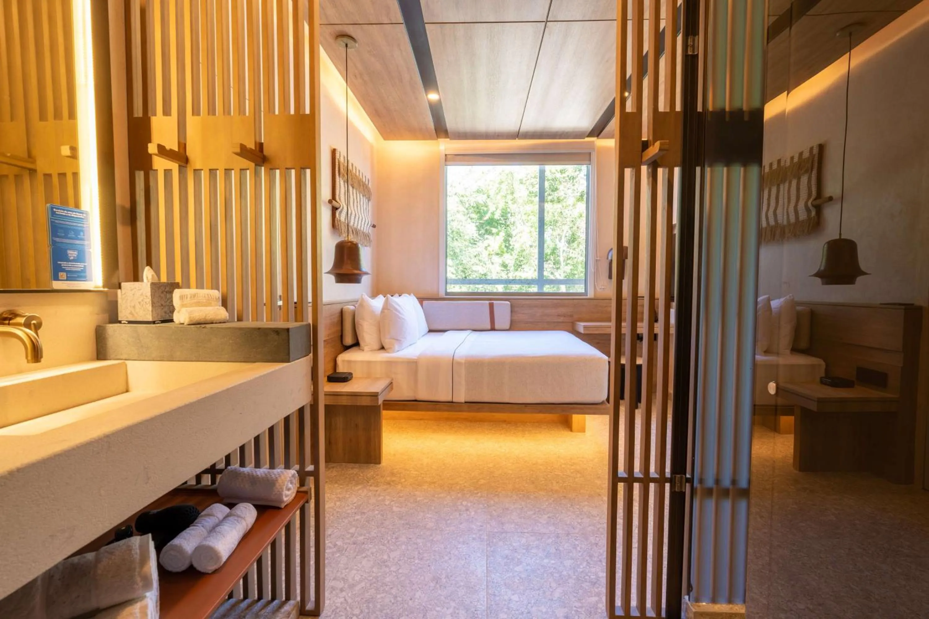 Bed in Motto By Hilton Tulum