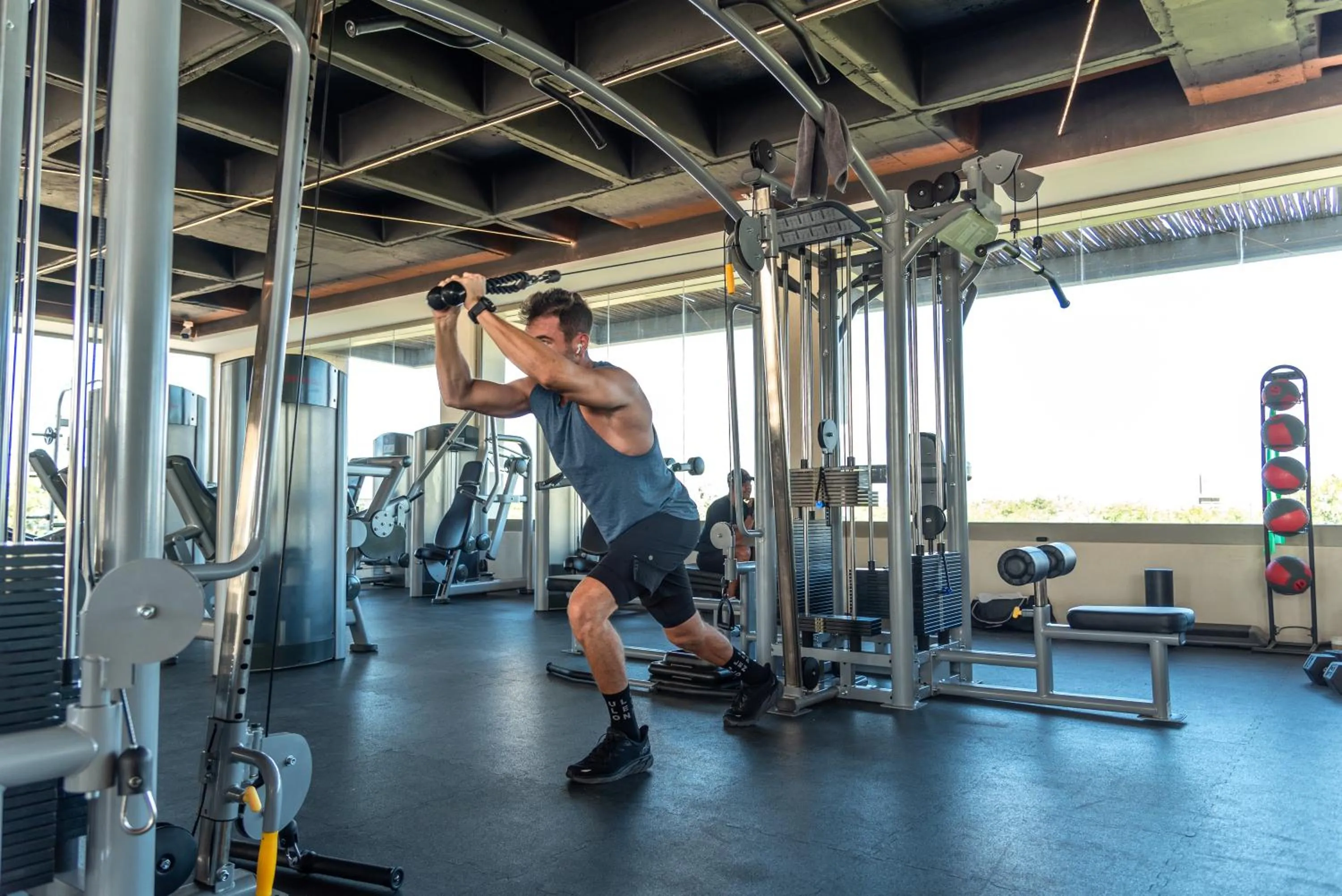 Fitness centre/facilities in Motto By Hilton Tulum