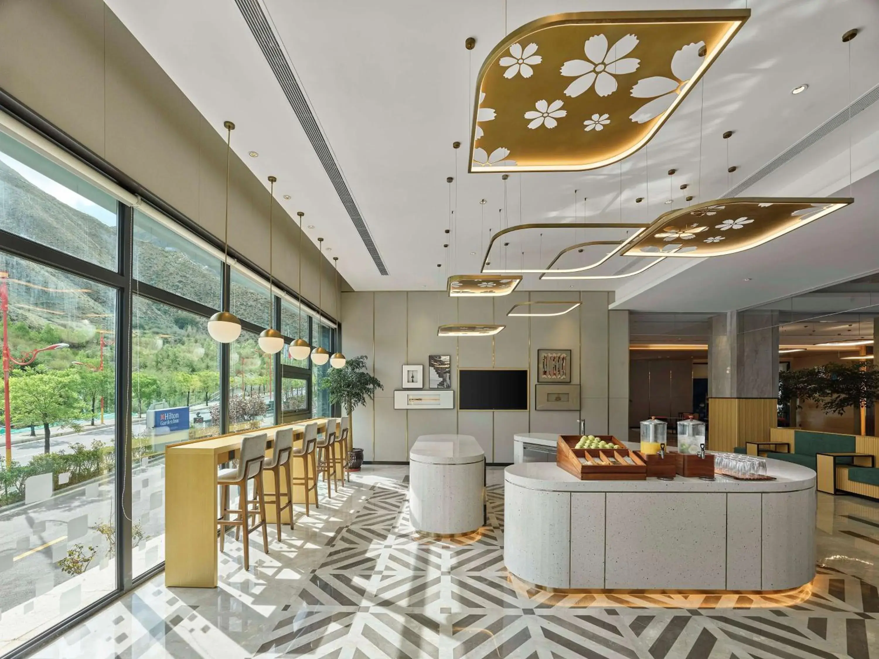 Lobby or reception in Hilton Garden Inn Lhasa Lobby or reception in Hilton Garden Inn Lhasa