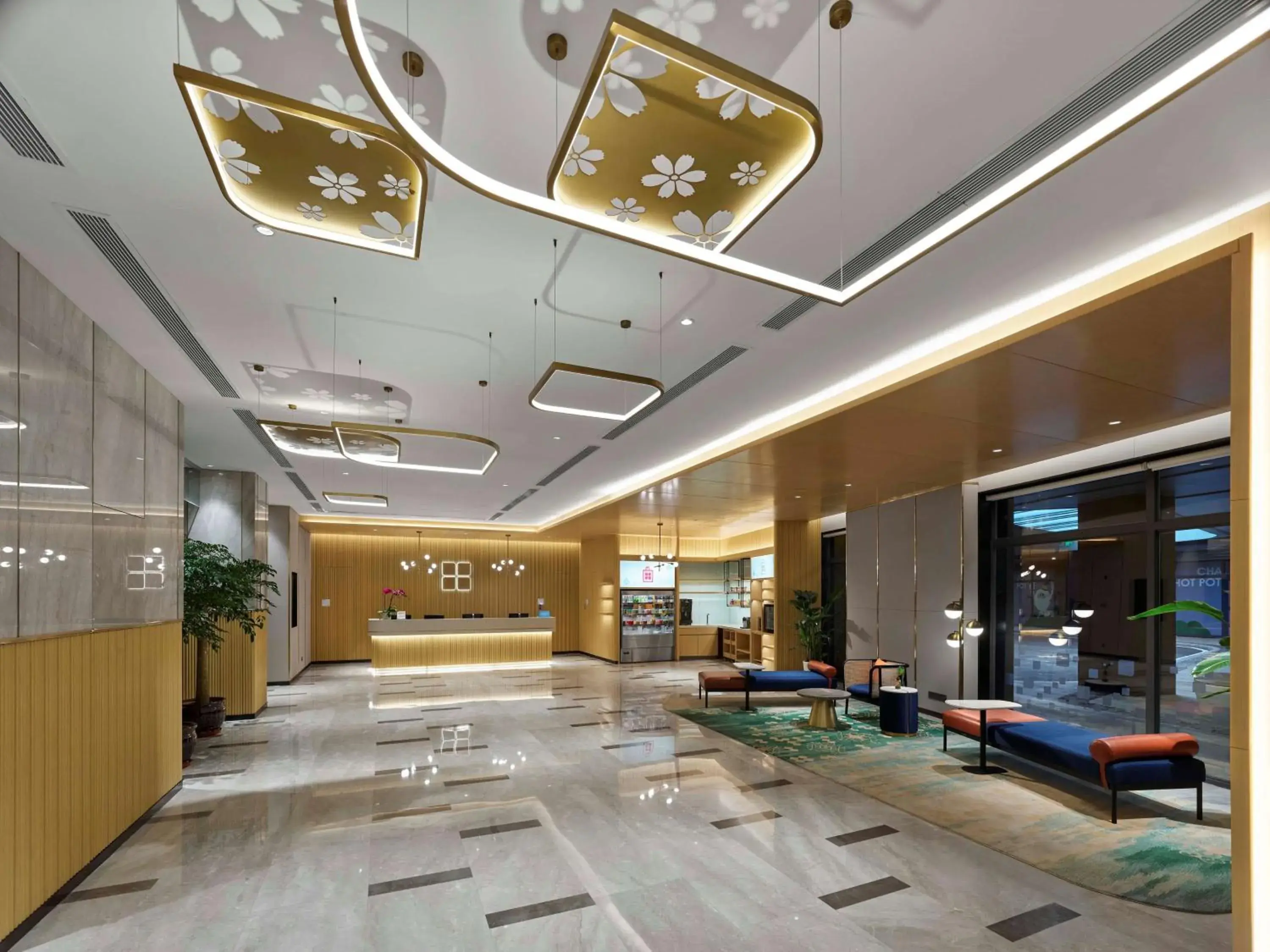 Lobby or reception in Hilton Garden Inn Lhasa Lobby or reception in Hilton Garden Inn Lhasa