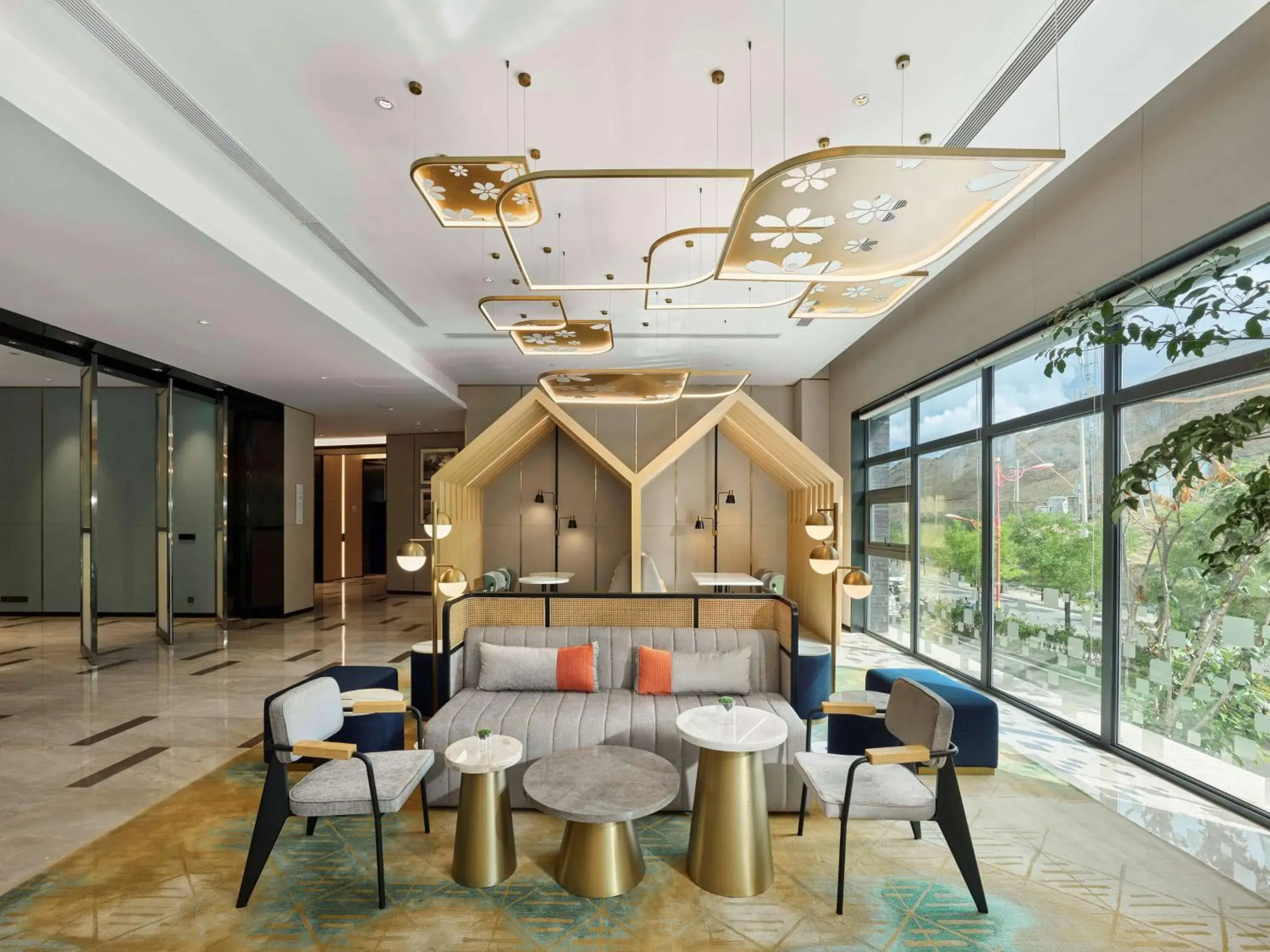 Lobby or reception in Hilton Garden Inn Lhasa Lobby or reception in Hilton Garden Inn Lhasa