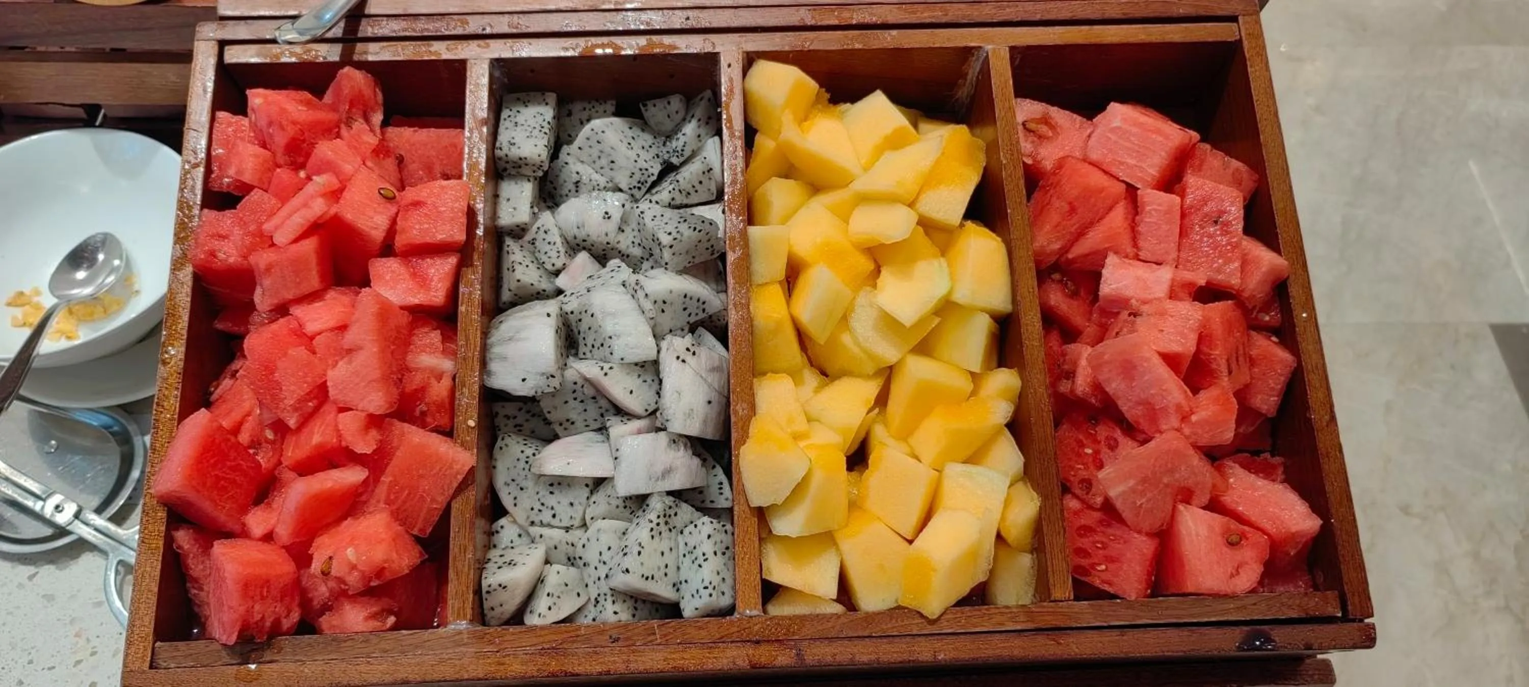 Breakfast in Hilton Garden Inn Lhasa