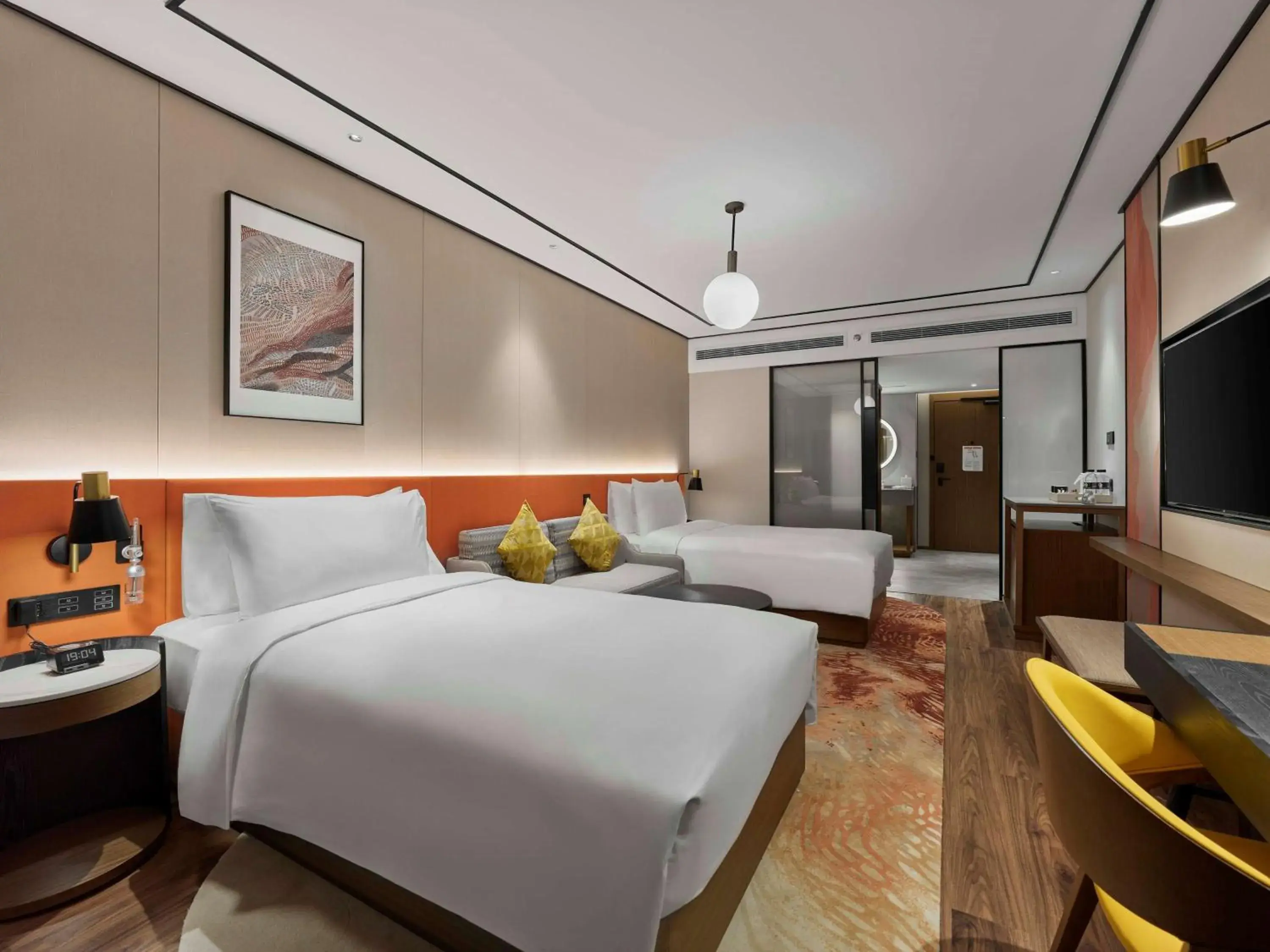 Bedroom, Bed in Hilton Garden Inn Lhasa Bedroom, Bed in Hilton Garden Inn Lhasa