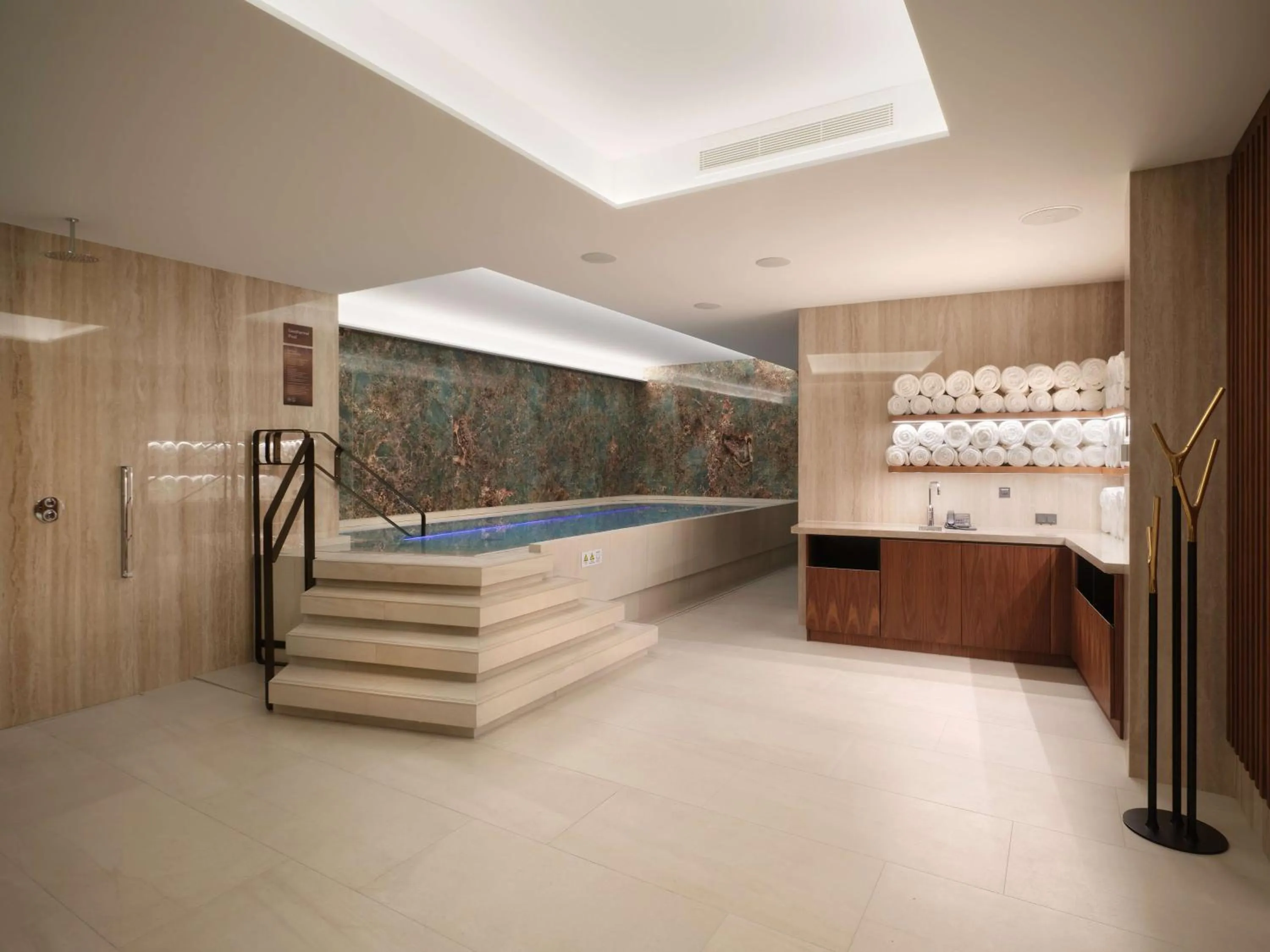 Pool view in Iceland Parliament Hotel, Curio Collection By Hilton