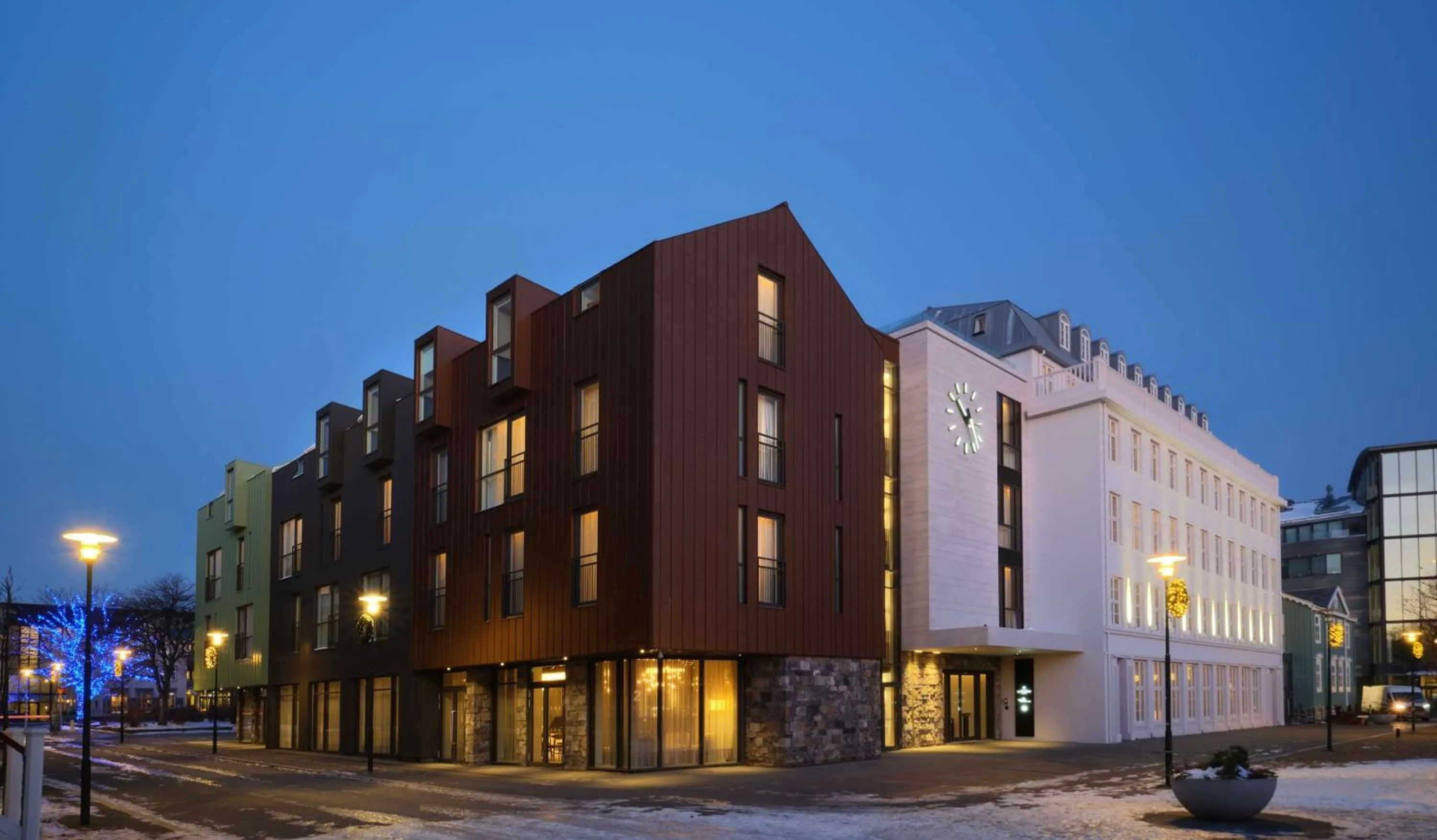 Property building in Iceland Parliament Hotel, Curio Collection By Hilton
