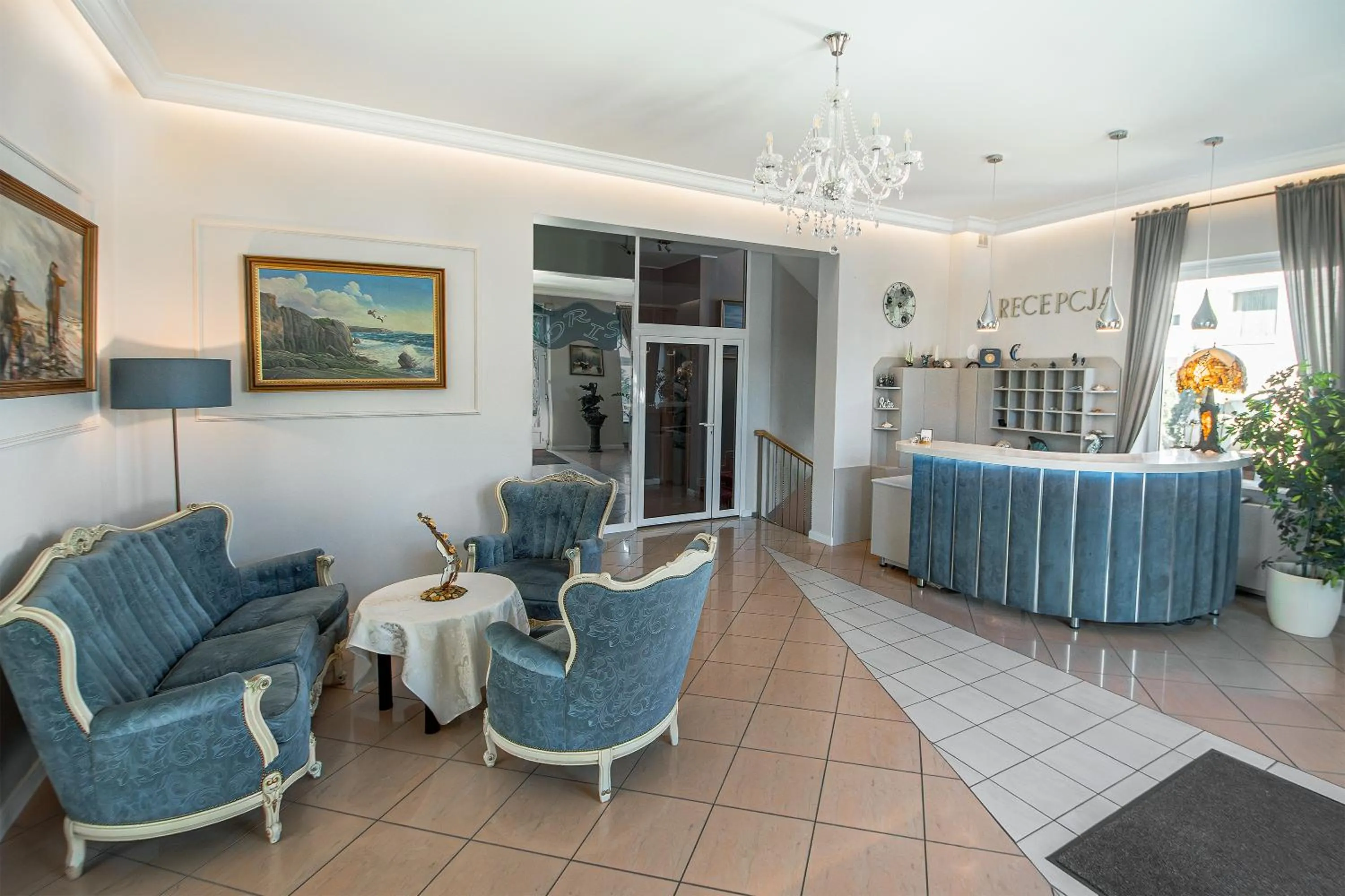 Lobby or reception in Moris Boutique Beach Hotel