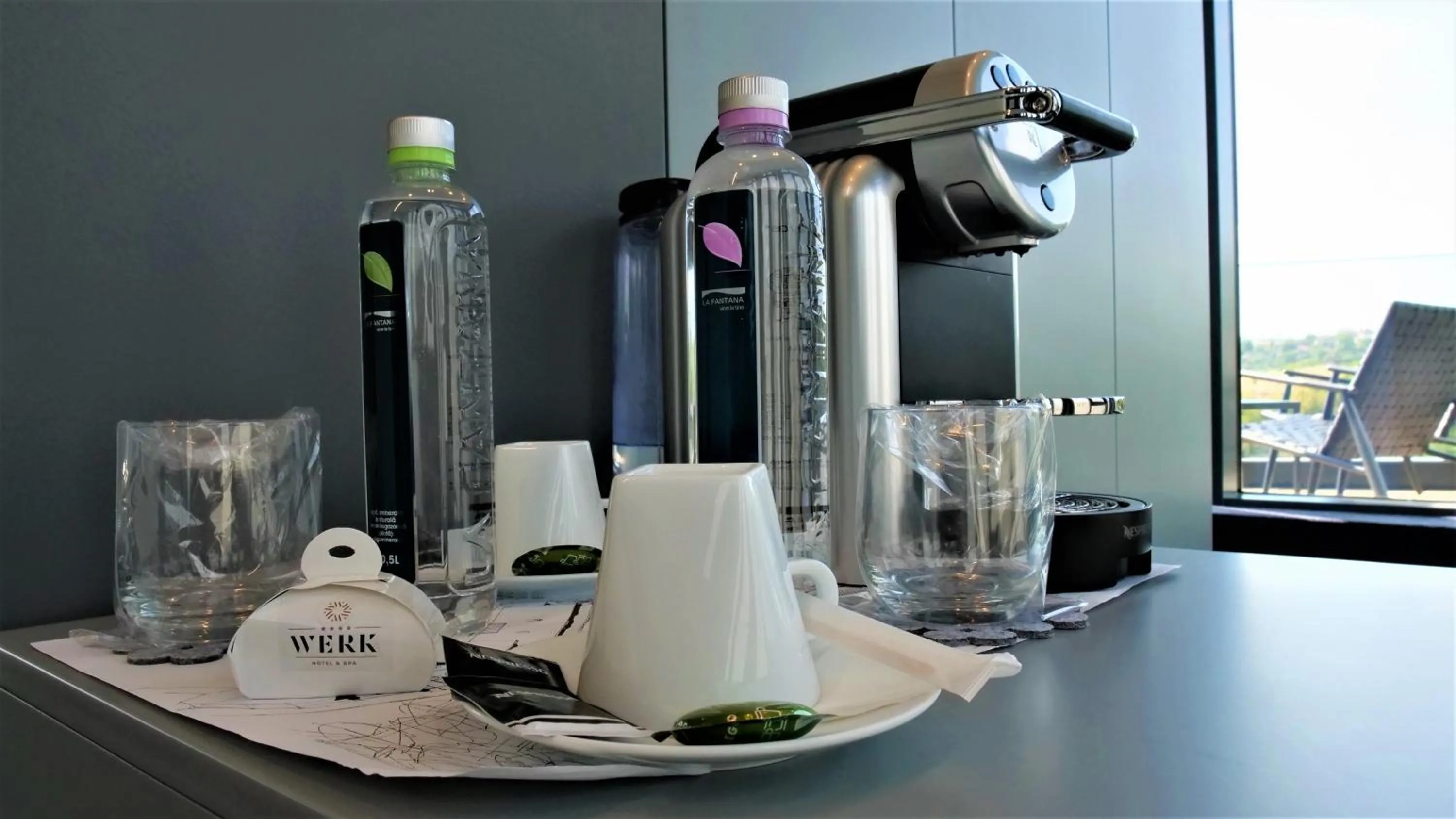 Coffee/tea facilities in WERK Hotel & SPA