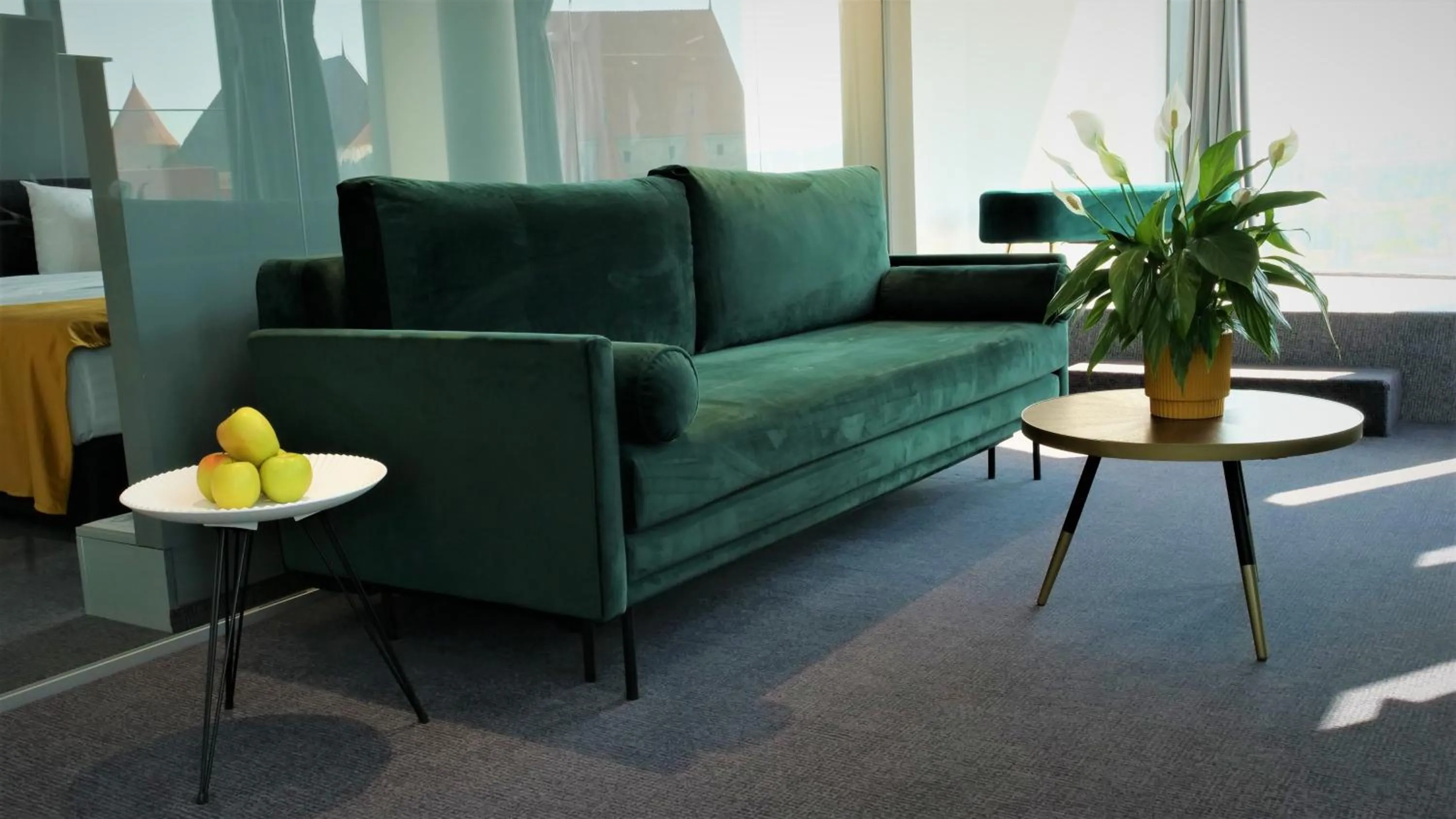 Living room in WERK Hotel & SPA