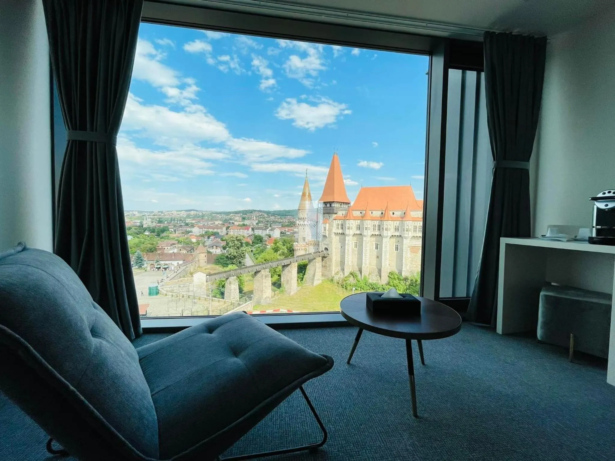 Seating area in WERK Hotel & SPA