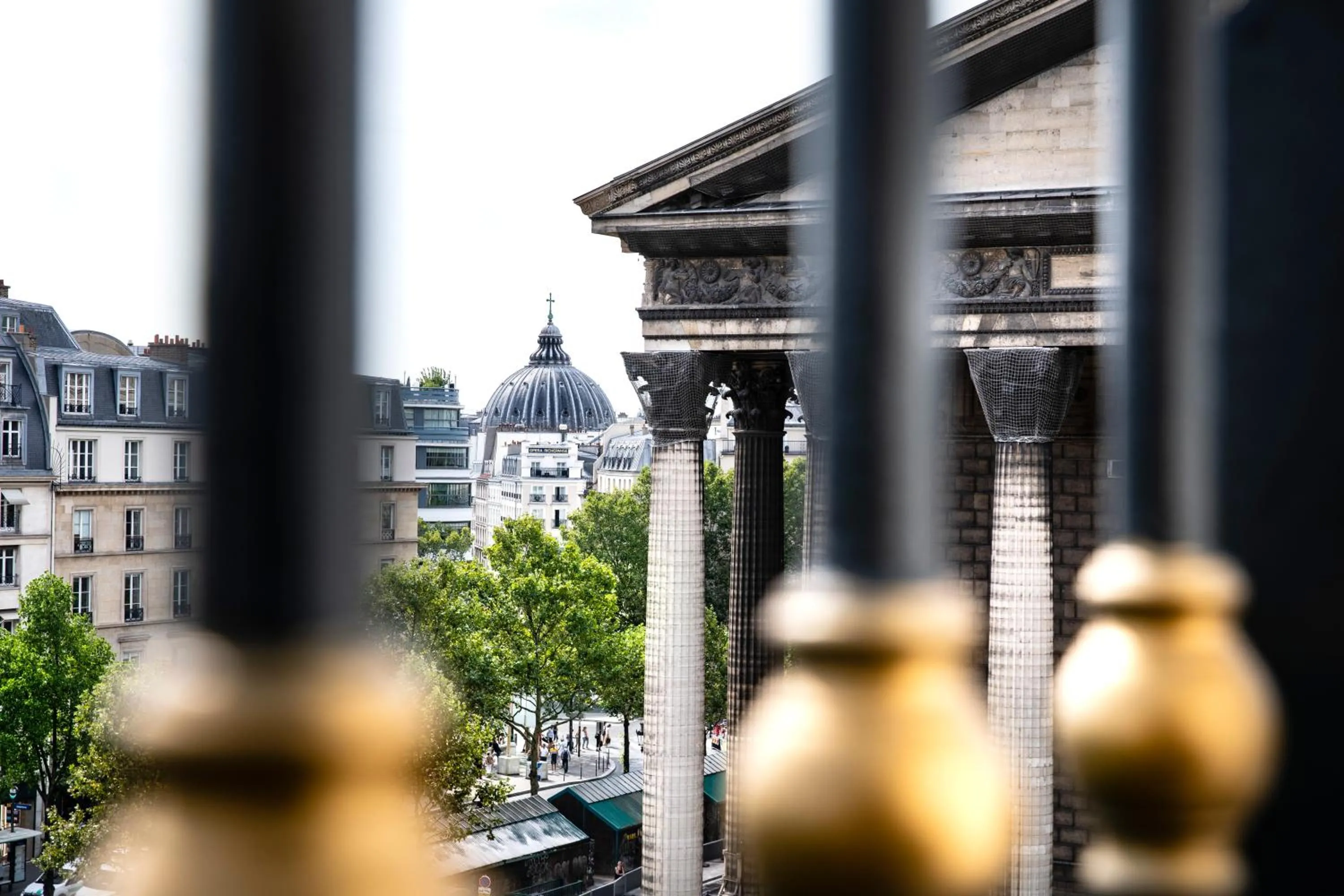 Balcony/Terrace in Hôtel Madeleine Plaza