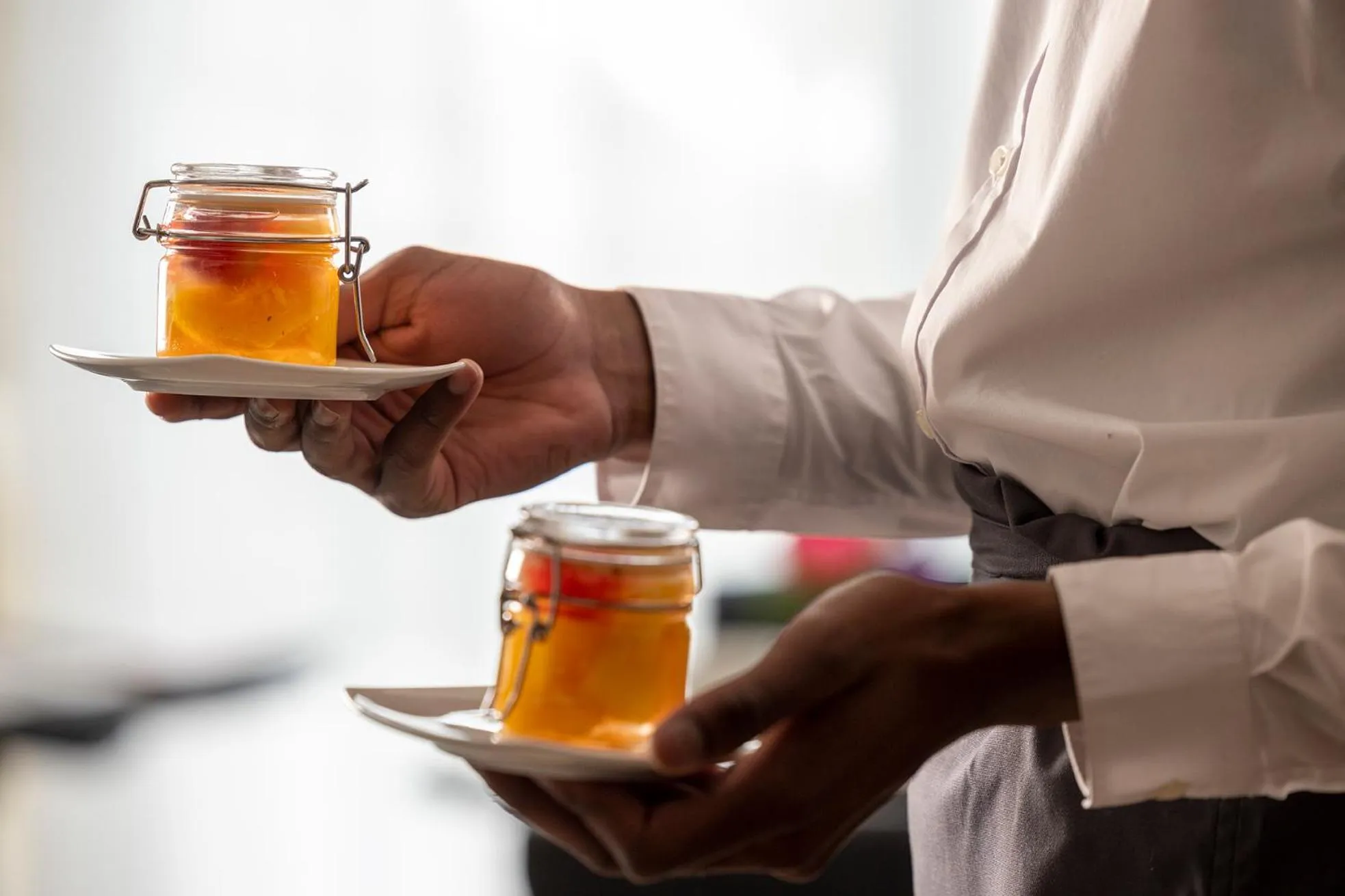 Food and drinks in Hôtel Madeleine Plaza
