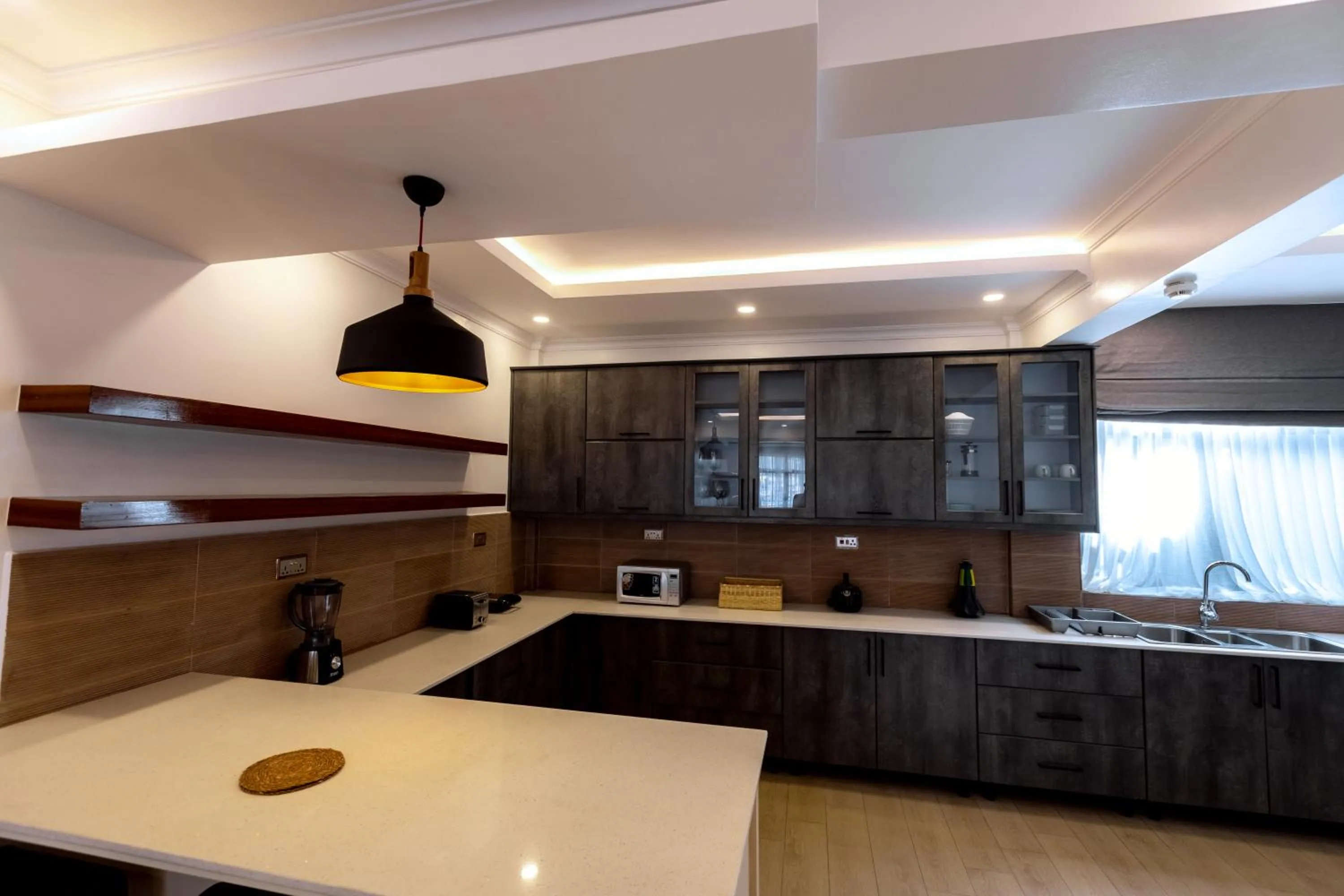 Kitchen or kitchenette in MAYA Residences Rwanda