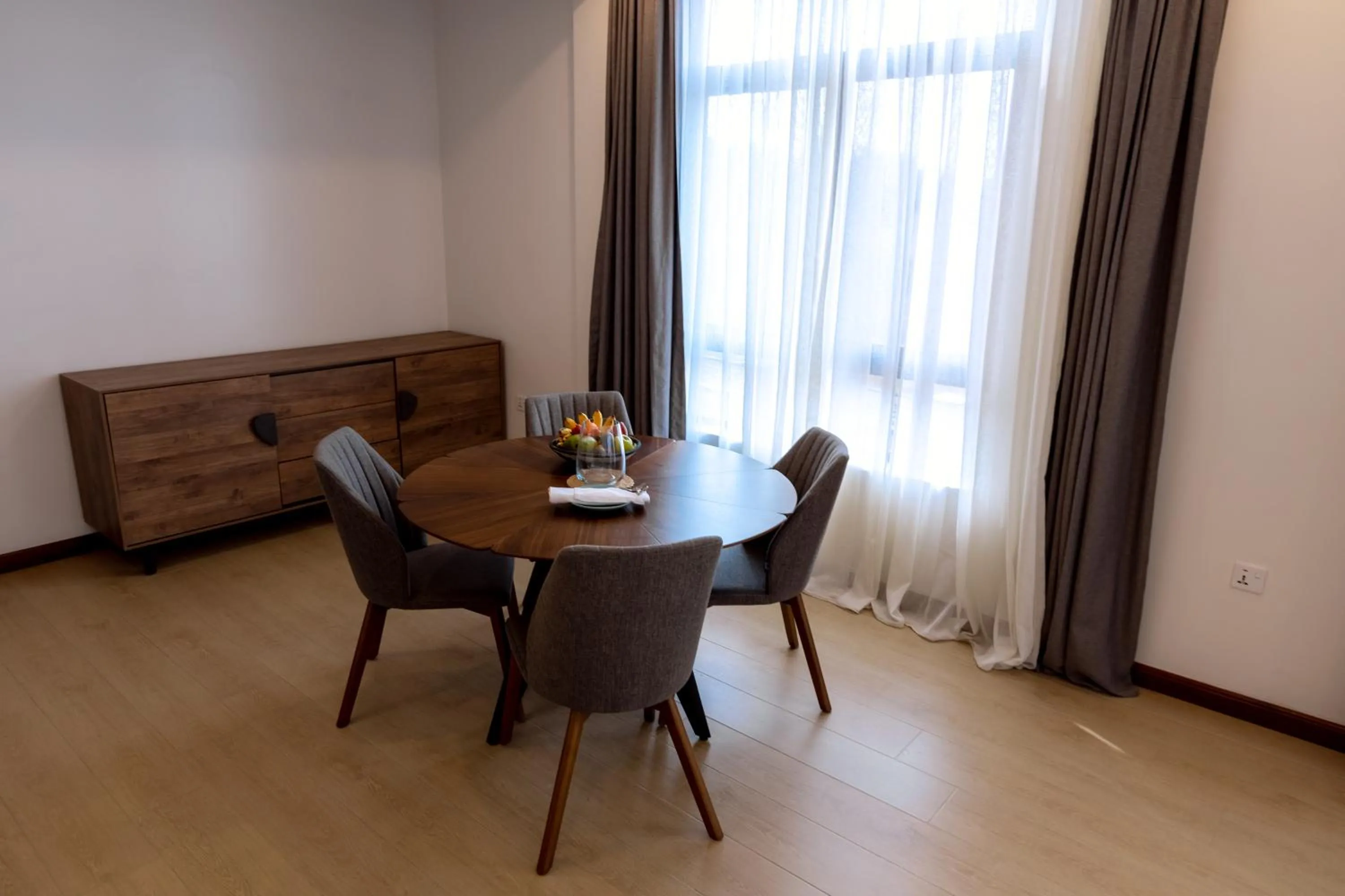 Living room in MAYA Residences Rwanda