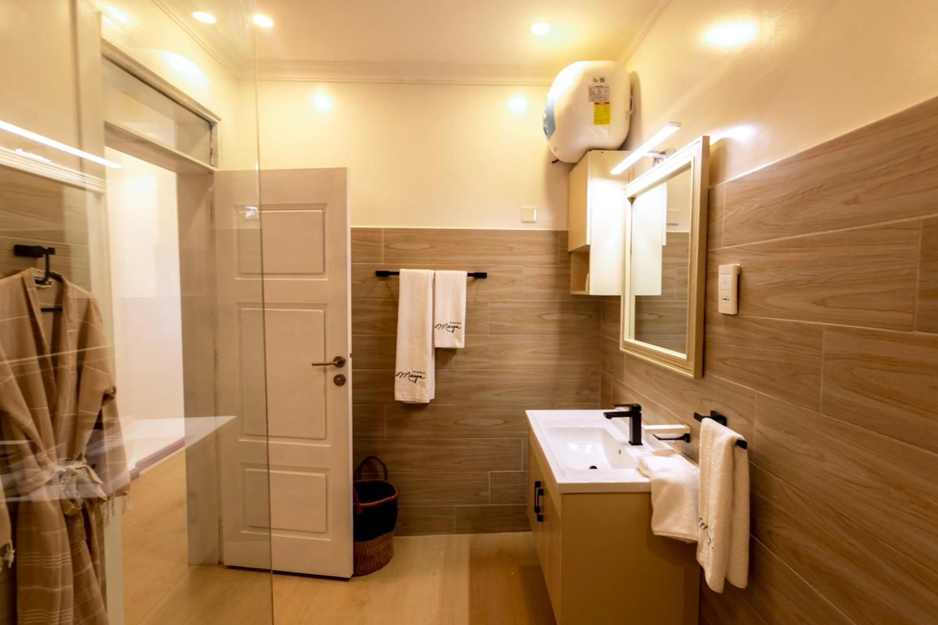 Shower in MAYA Residences Rwanda