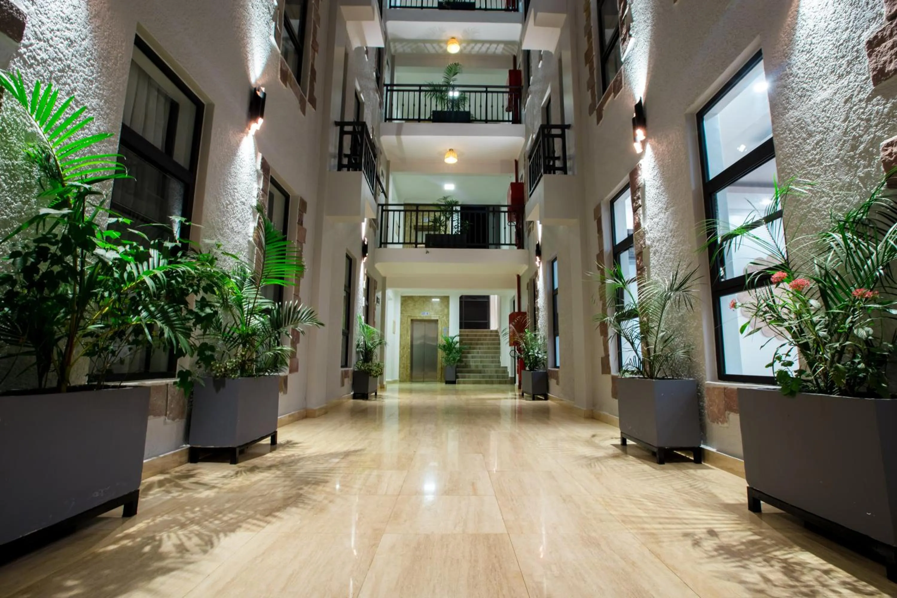 Facade/entrance in MAYA Residences Rwanda