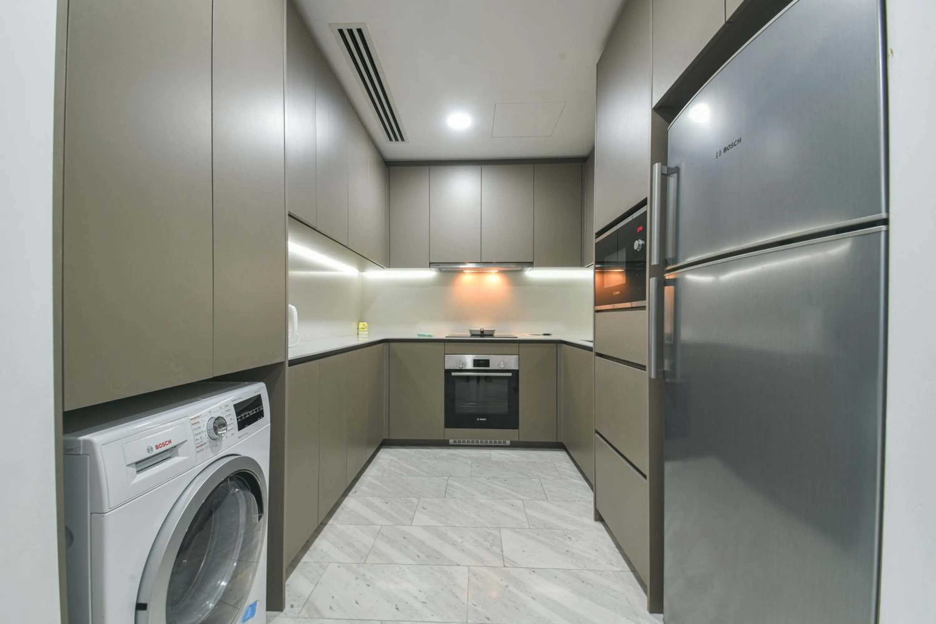 kitchen in Eaton Residence KLCC