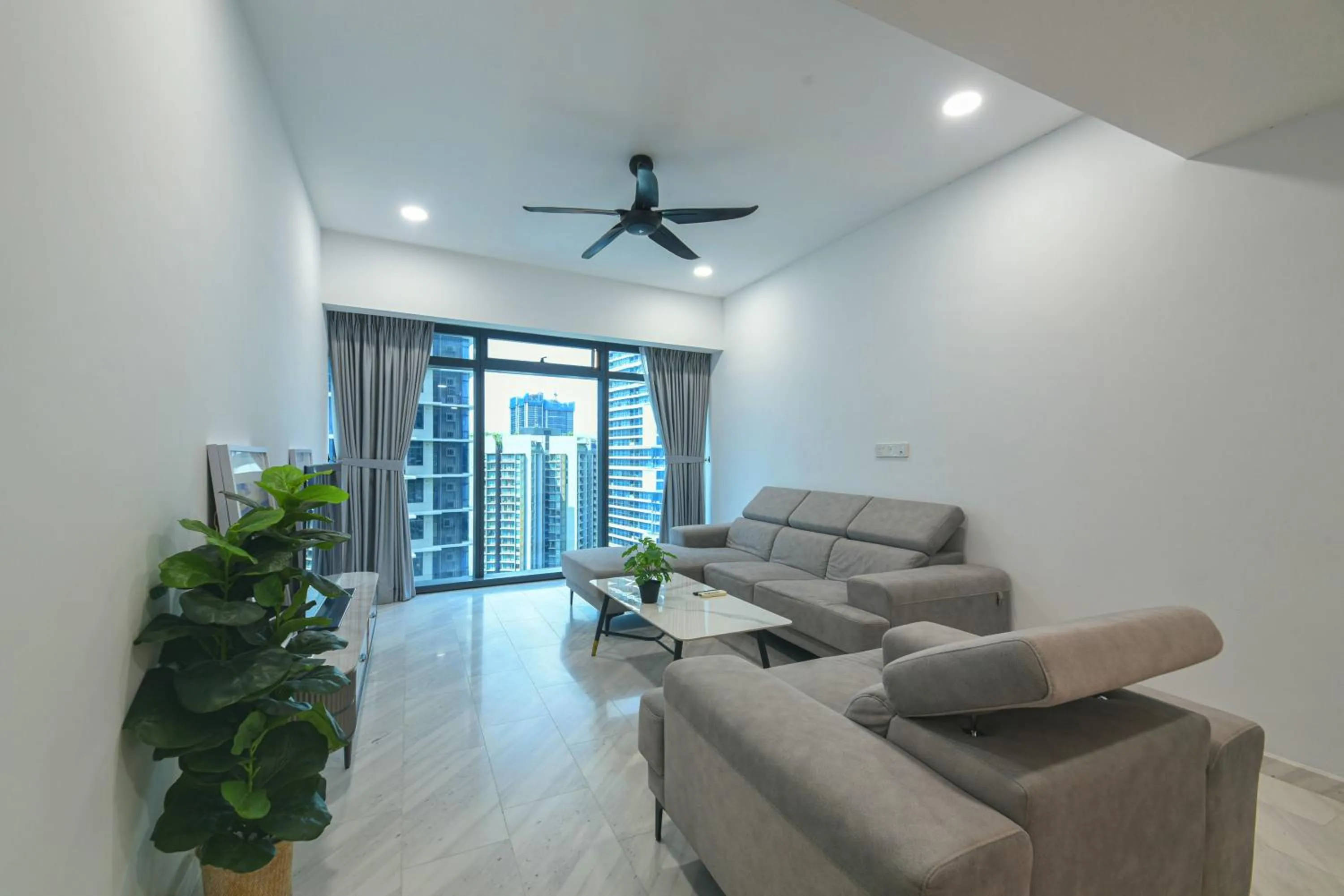 Living room in Eaton Residence KLCC