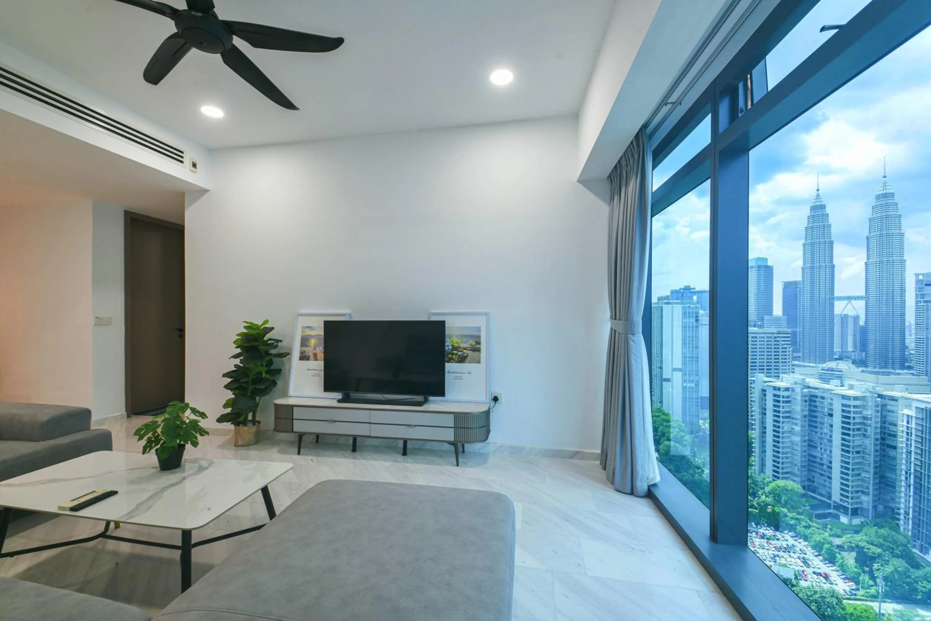 Living room in Eaton Residence KLCC