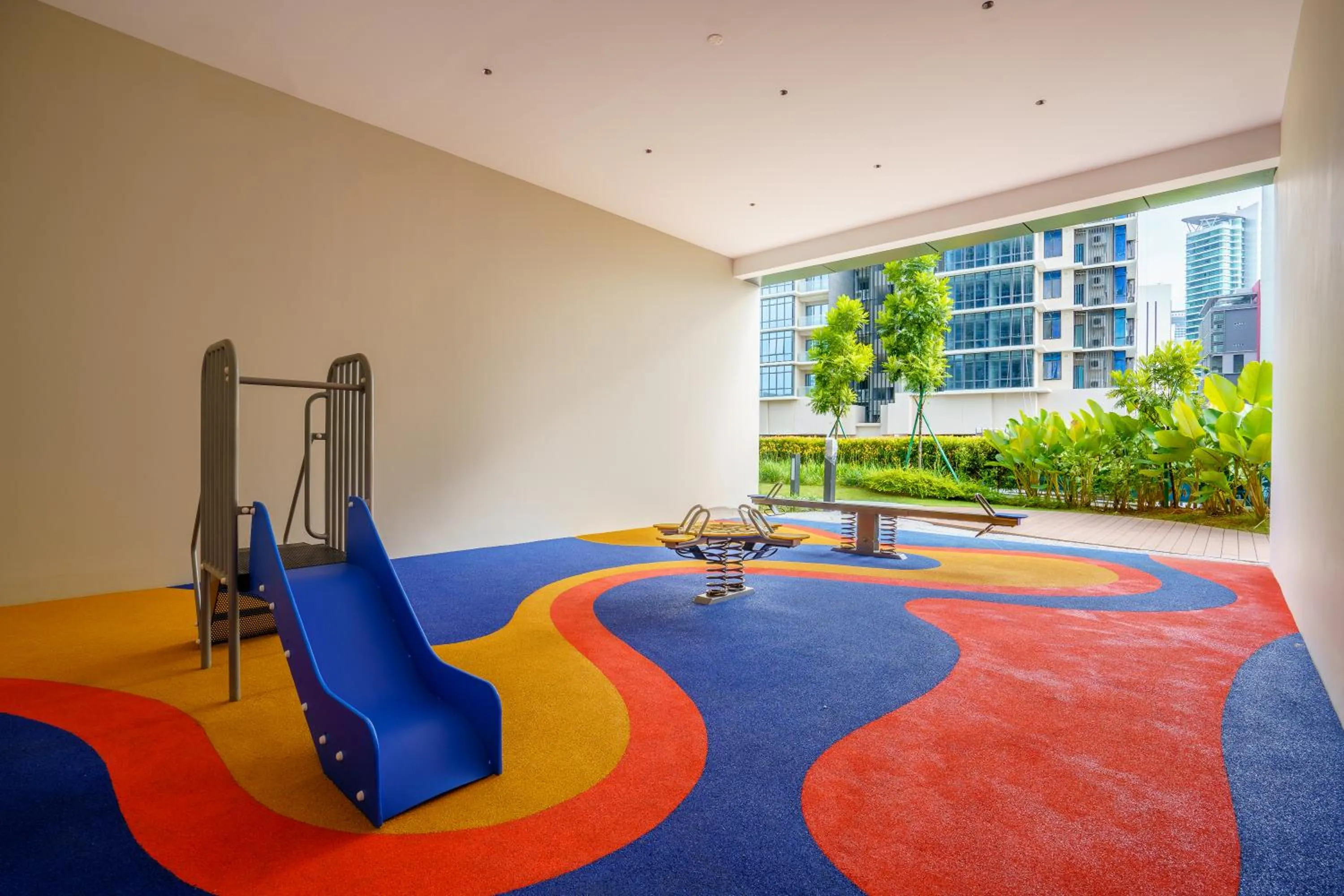 Children play ground in Eaton Residence KLCC