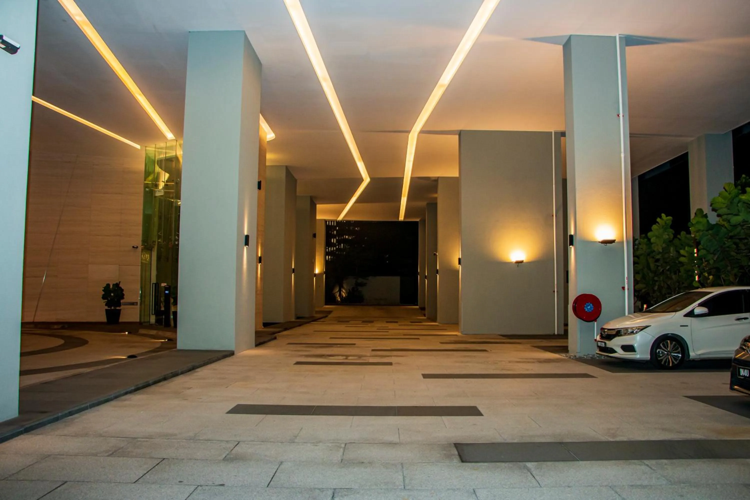 Facade/entrance in Eaton Residence KLCC