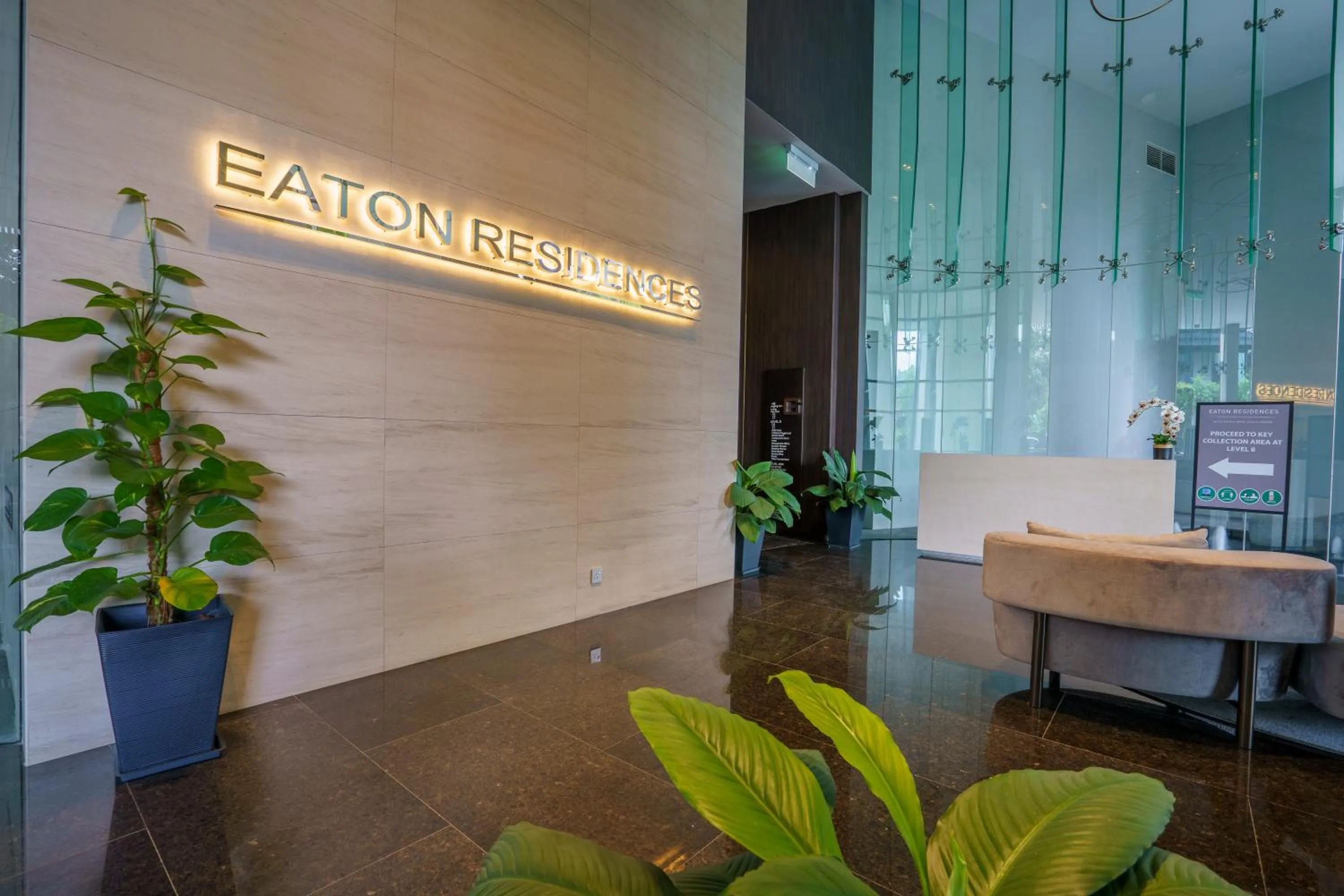 Lobby or reception in Eaton Residence KLCC