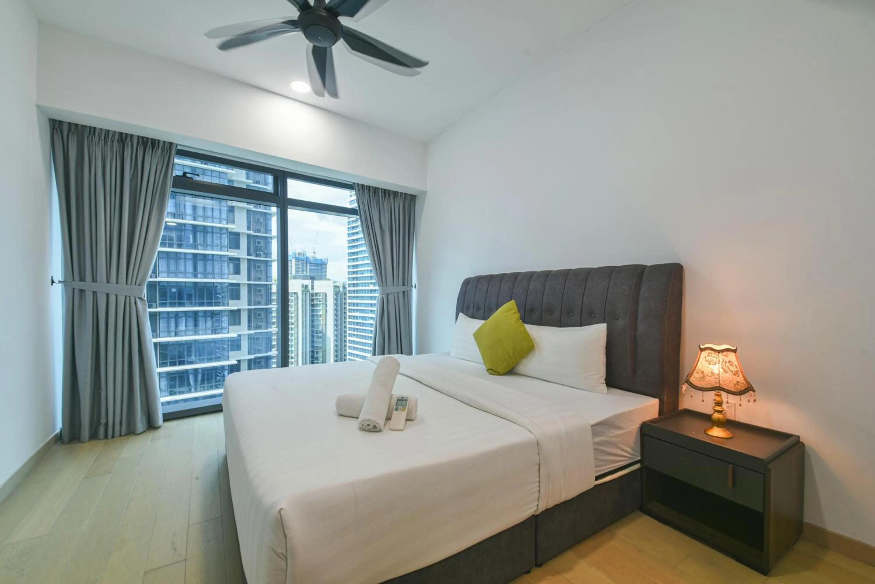 Bedroom, Bed in Eaton Residence KLCC