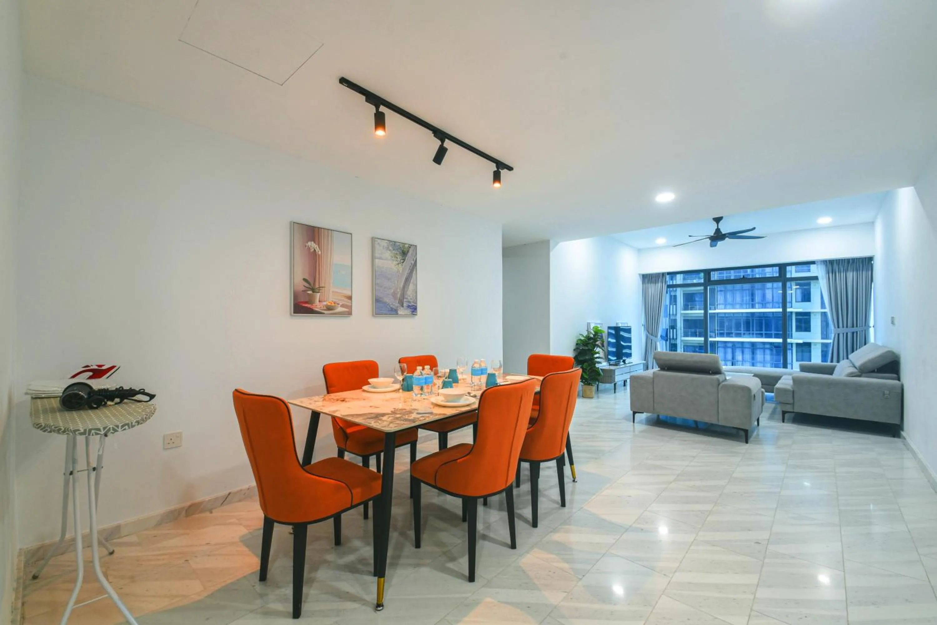 Living room in Eaton Residence KLCC