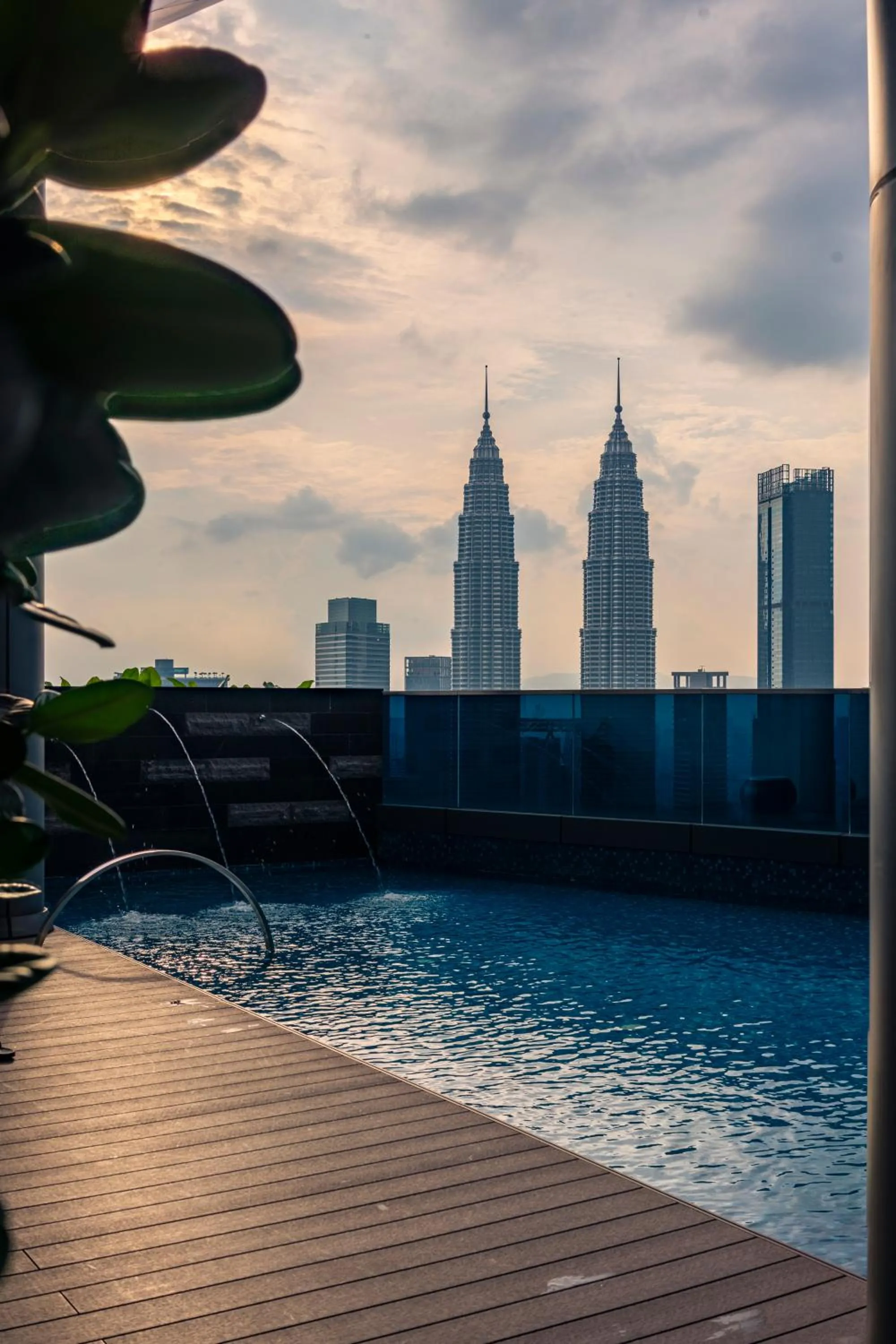 Swimming pool in Eaton Residence KLCC
