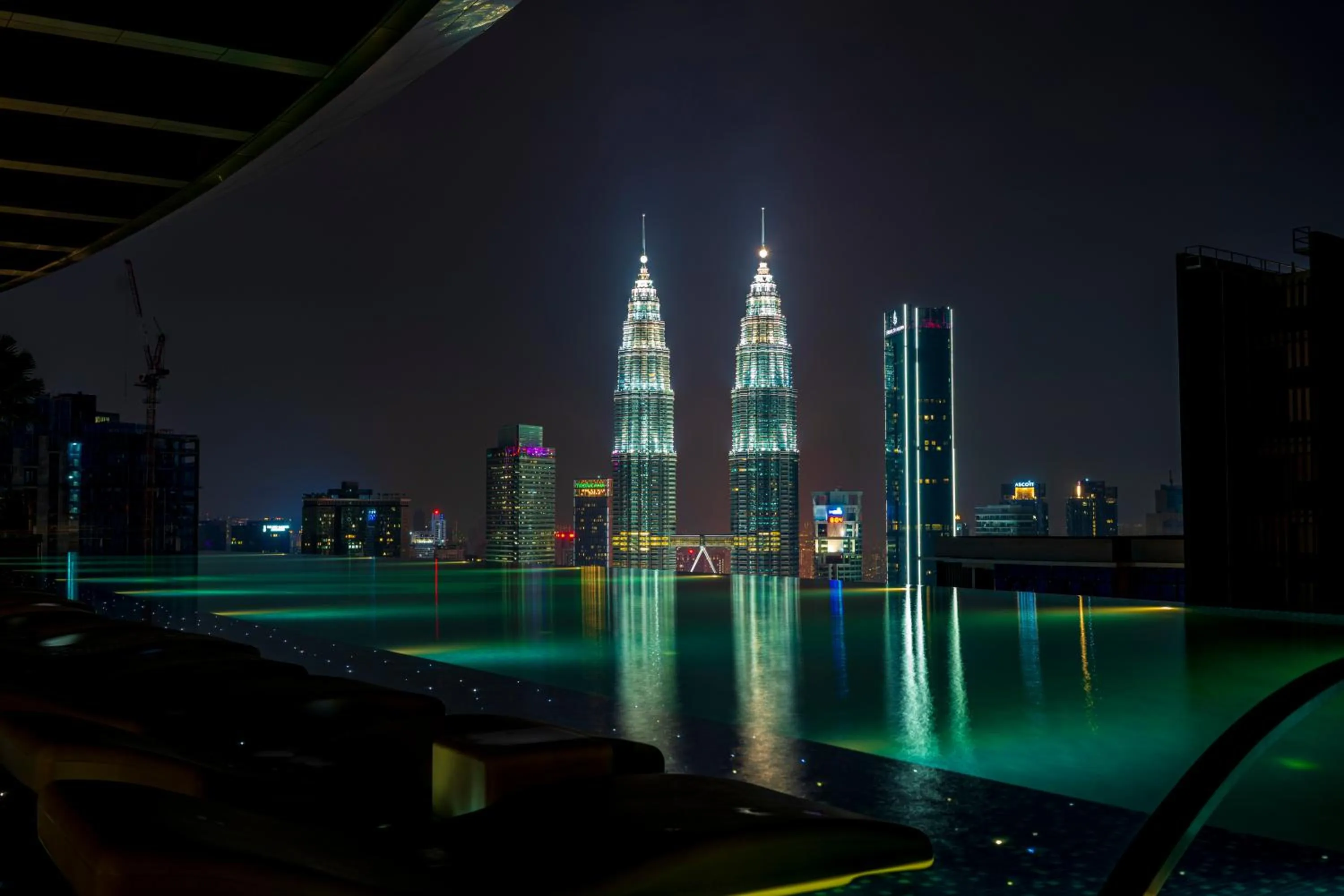 Swimming pool in Eaton Residence KLCC