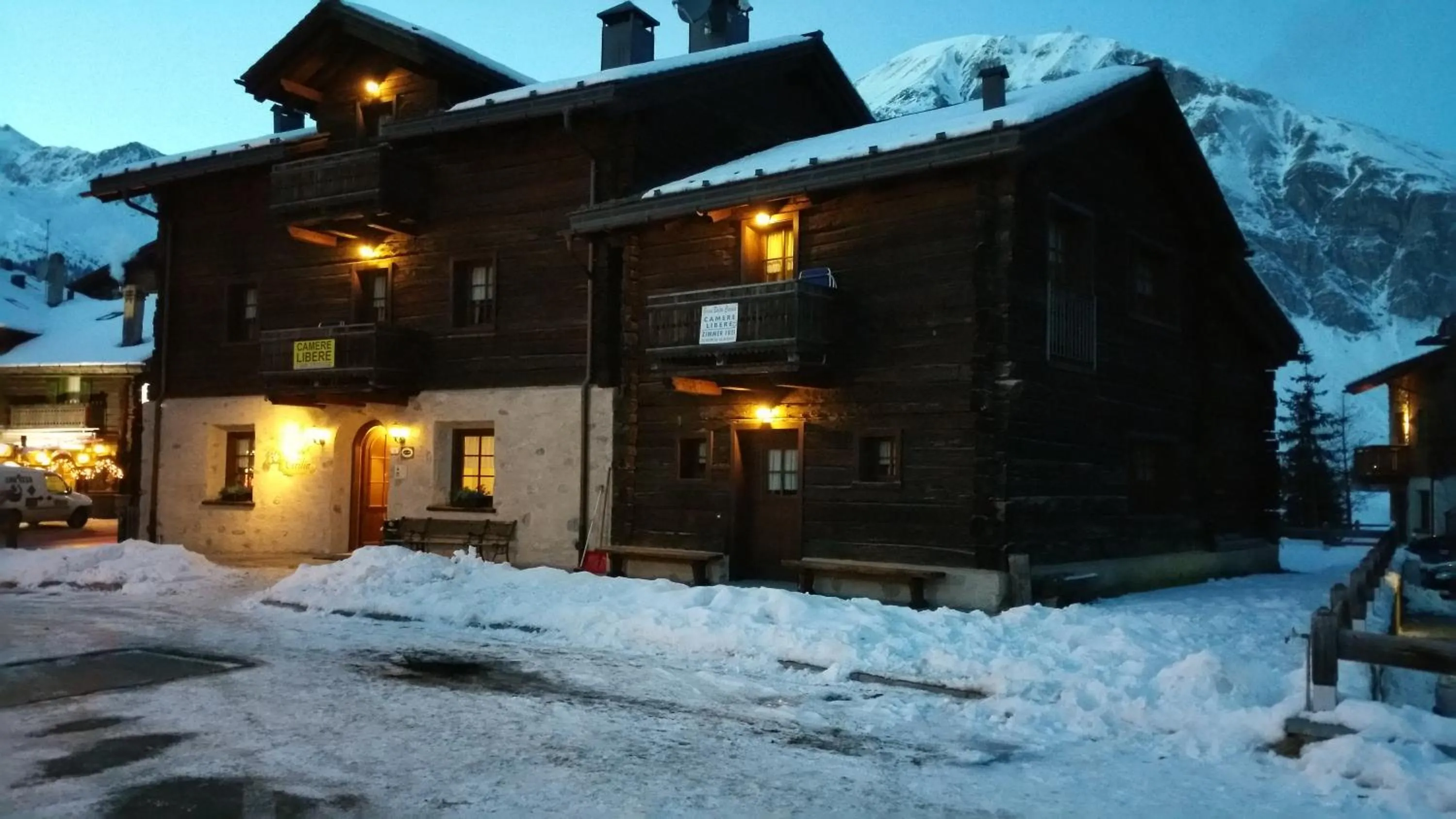 Garden view in Garni Baita Cecilia
