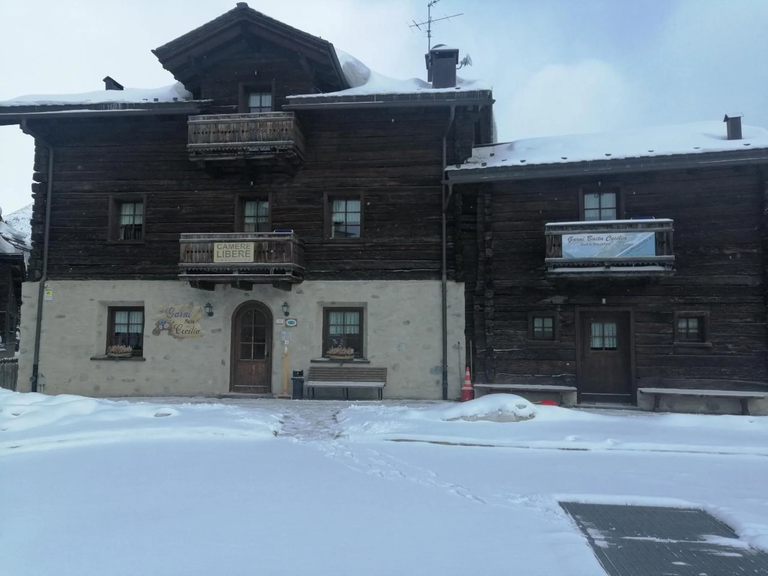 Property building in Garni Baita Cecilia