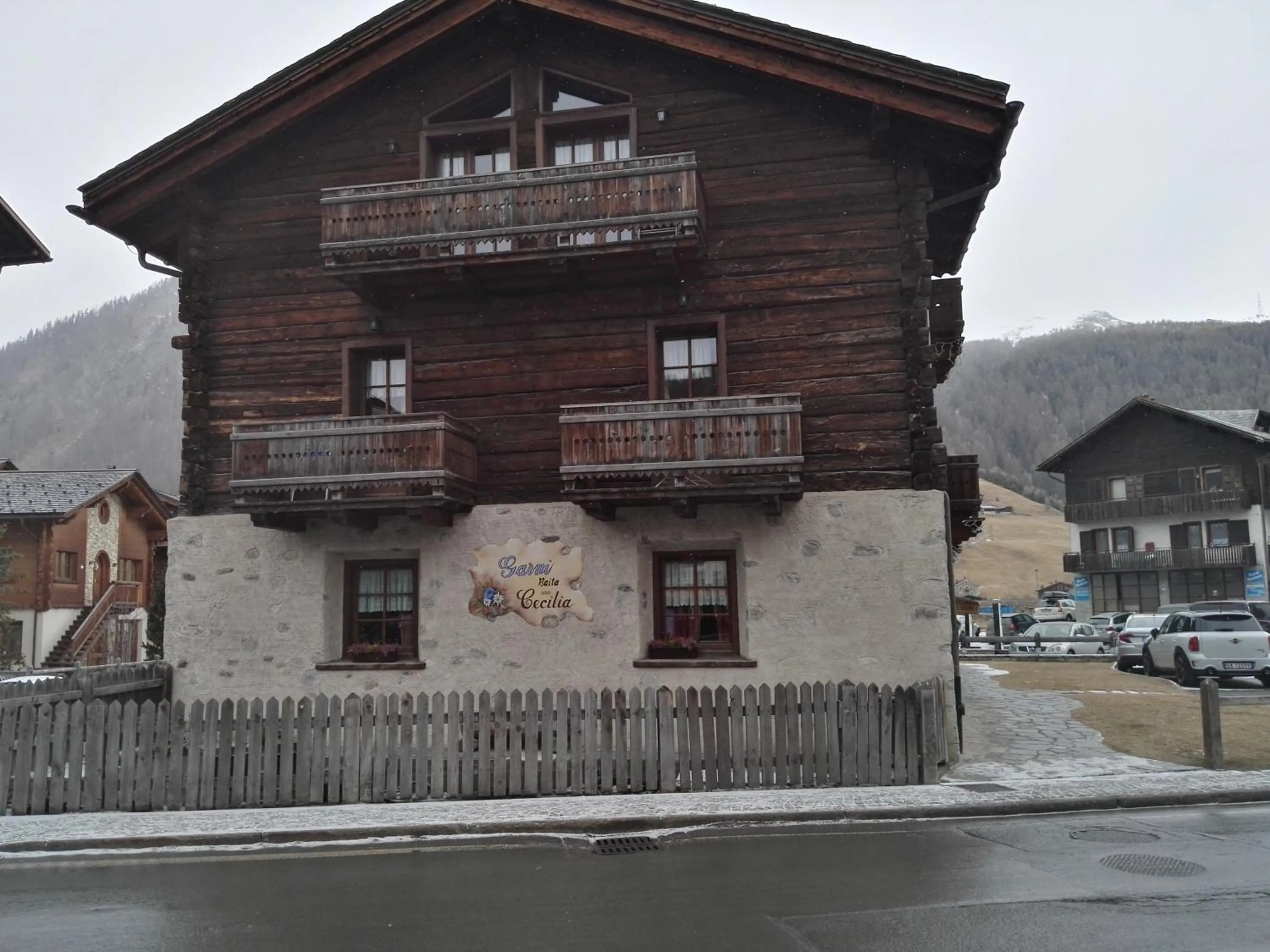 Property building in Garni Baita Cecilia