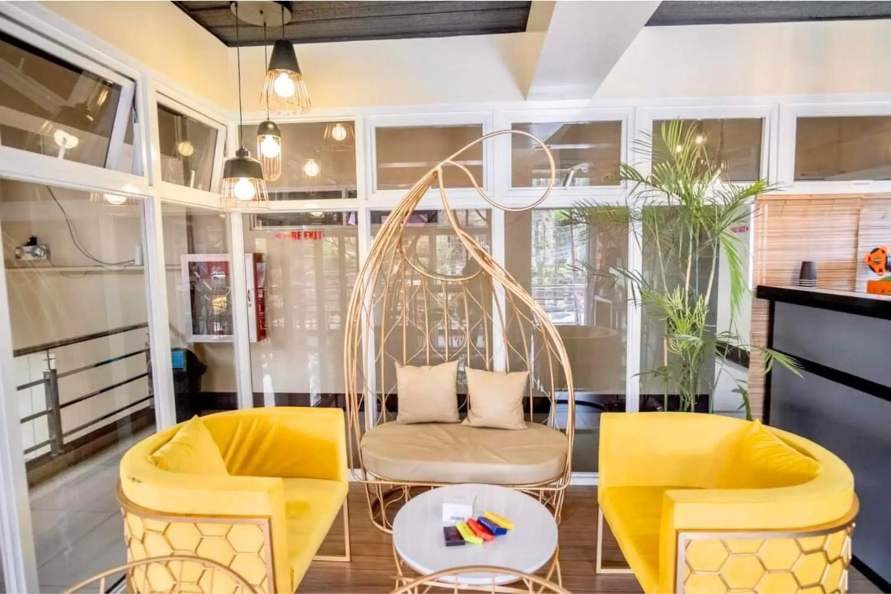 Lobby or reception in Campo Filipino Dormitelle powered by Cocotel Lobby or reception in Campo Filipino Dormitelle powered by Cocotel