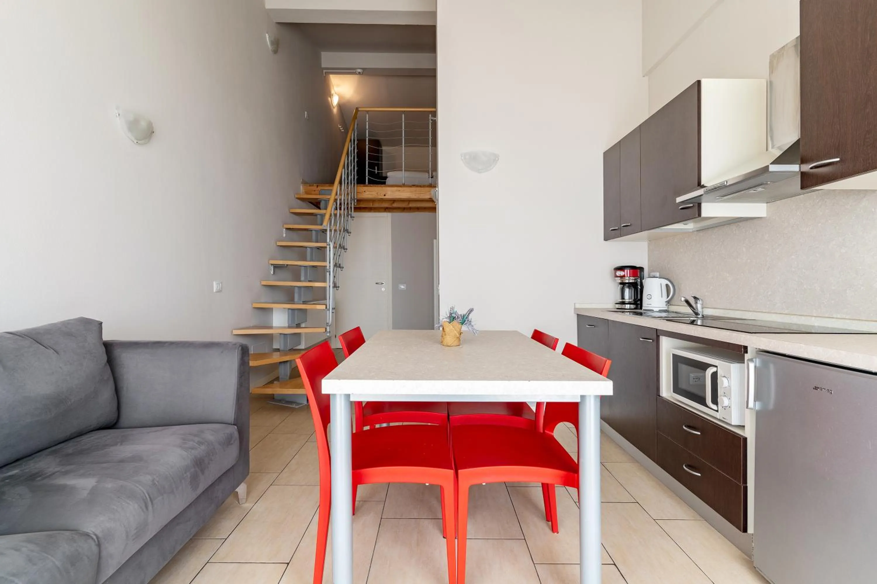 Living room in La Chioma di Berenice Garda Residence