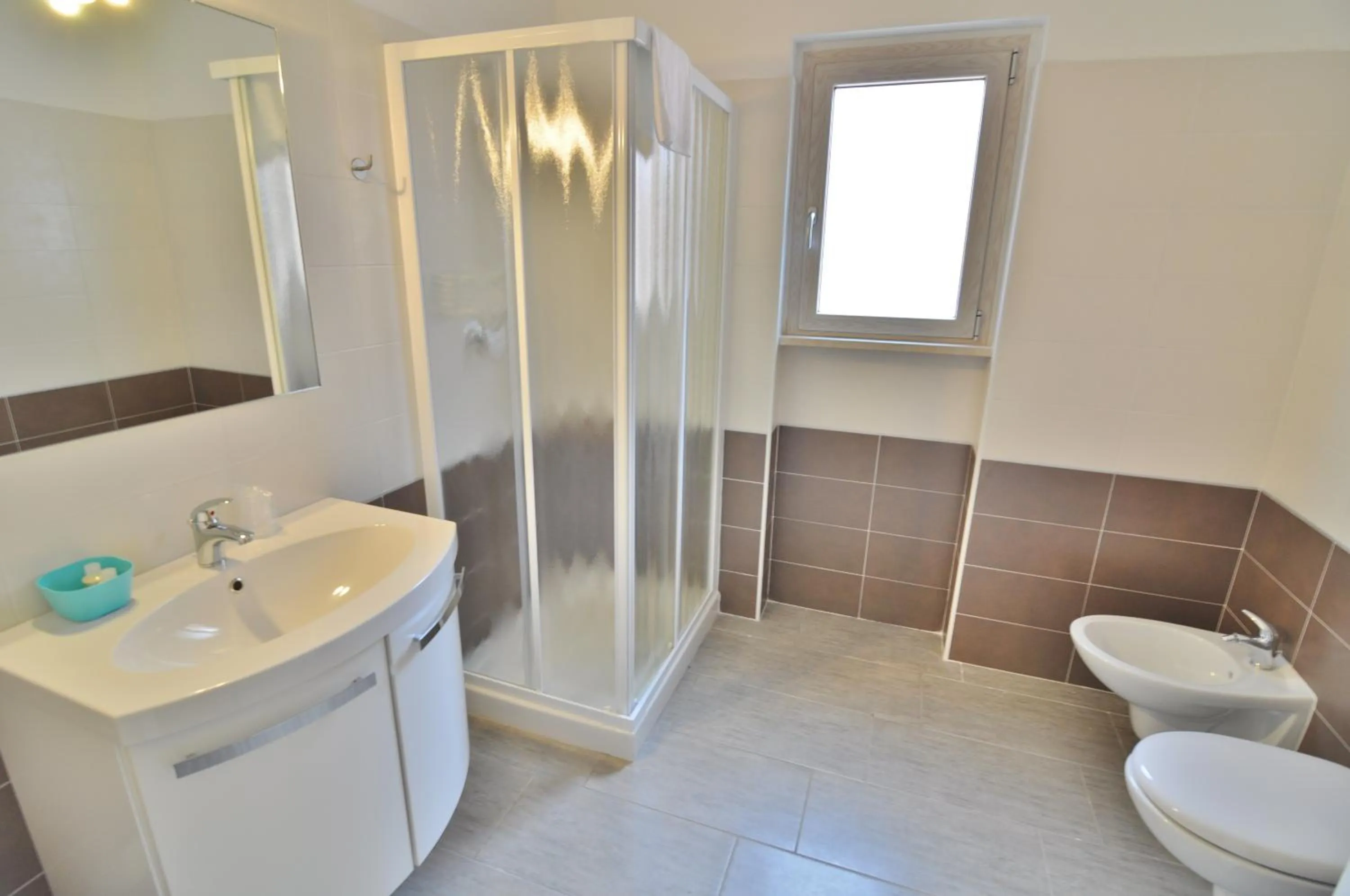 Bathroom in La Chioma di Berenice Garda Residence